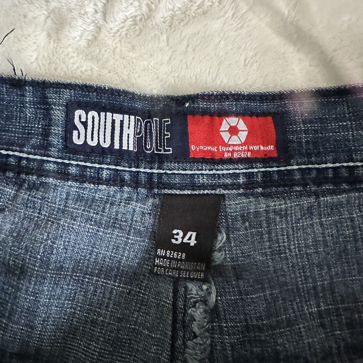 Affliction × Southpole × Vintage Vintage Southpole Baggy Jeans Size US 34 / EU 50 - 8 Thumbnail