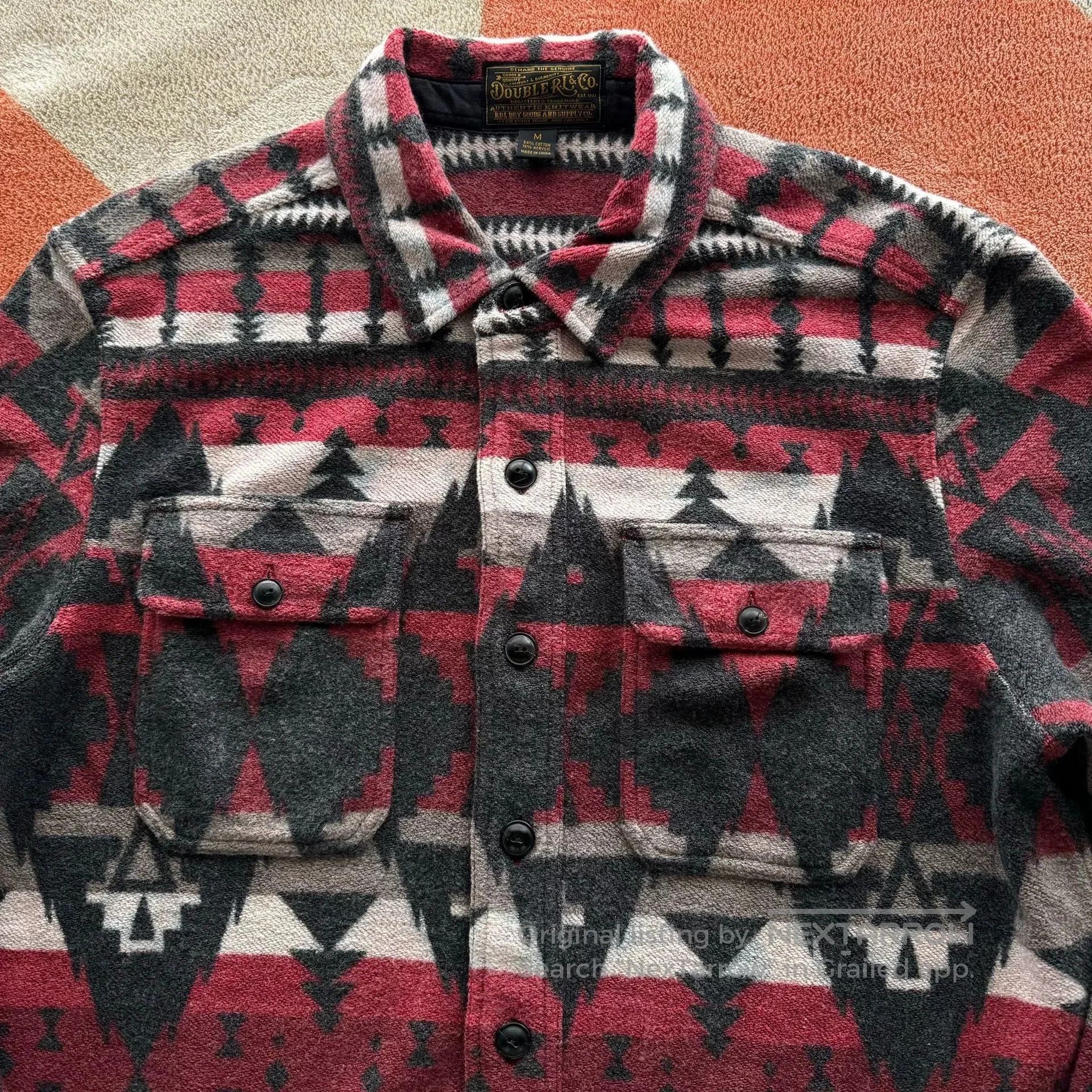 RRL Ralph Lauren Ralph Lauren Double RL Thick Shirt. Size US M / EU 48-50 / 2 - 3 Thumbnail