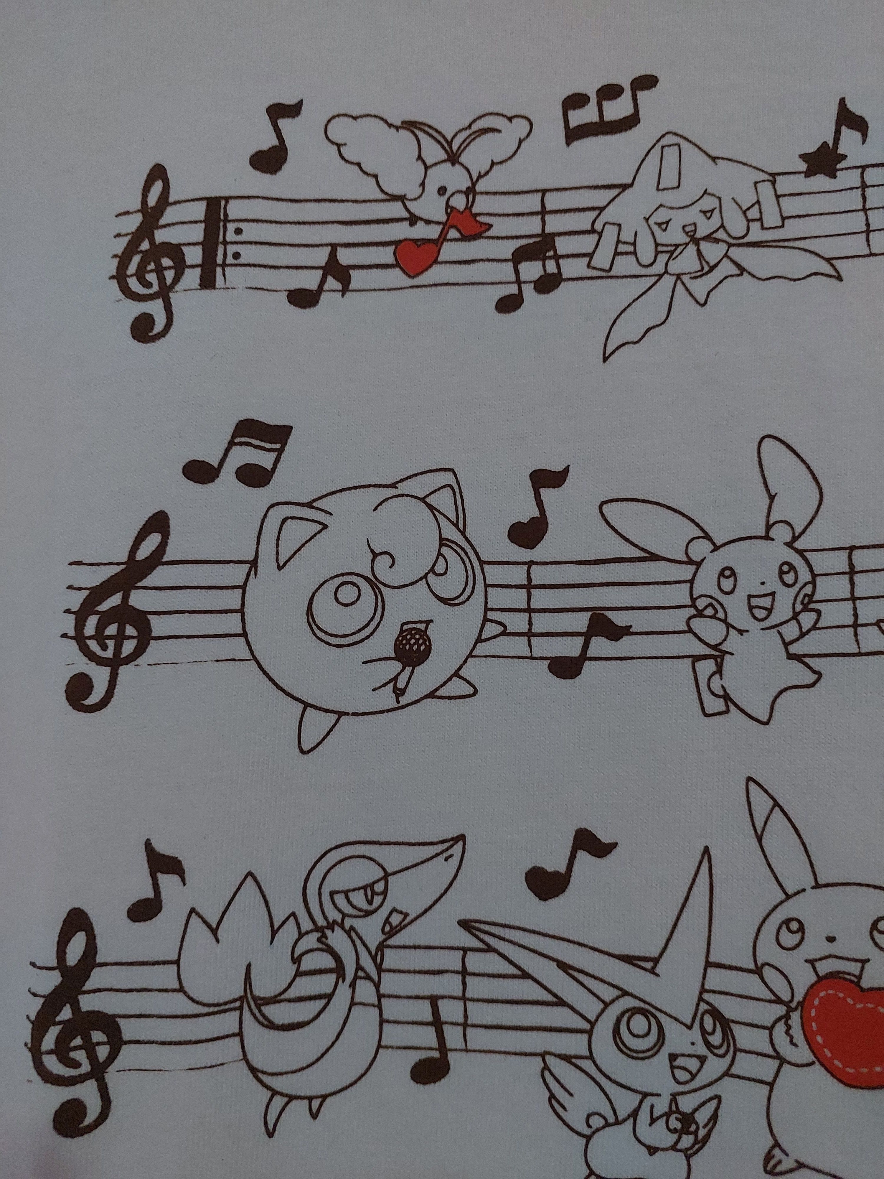 Anime × Pokemon × Vintage POKEMON ILLUSTRATION ANIME T-SHIRT Size US L / EU 52-54 / 3 - 4 Thumbnail