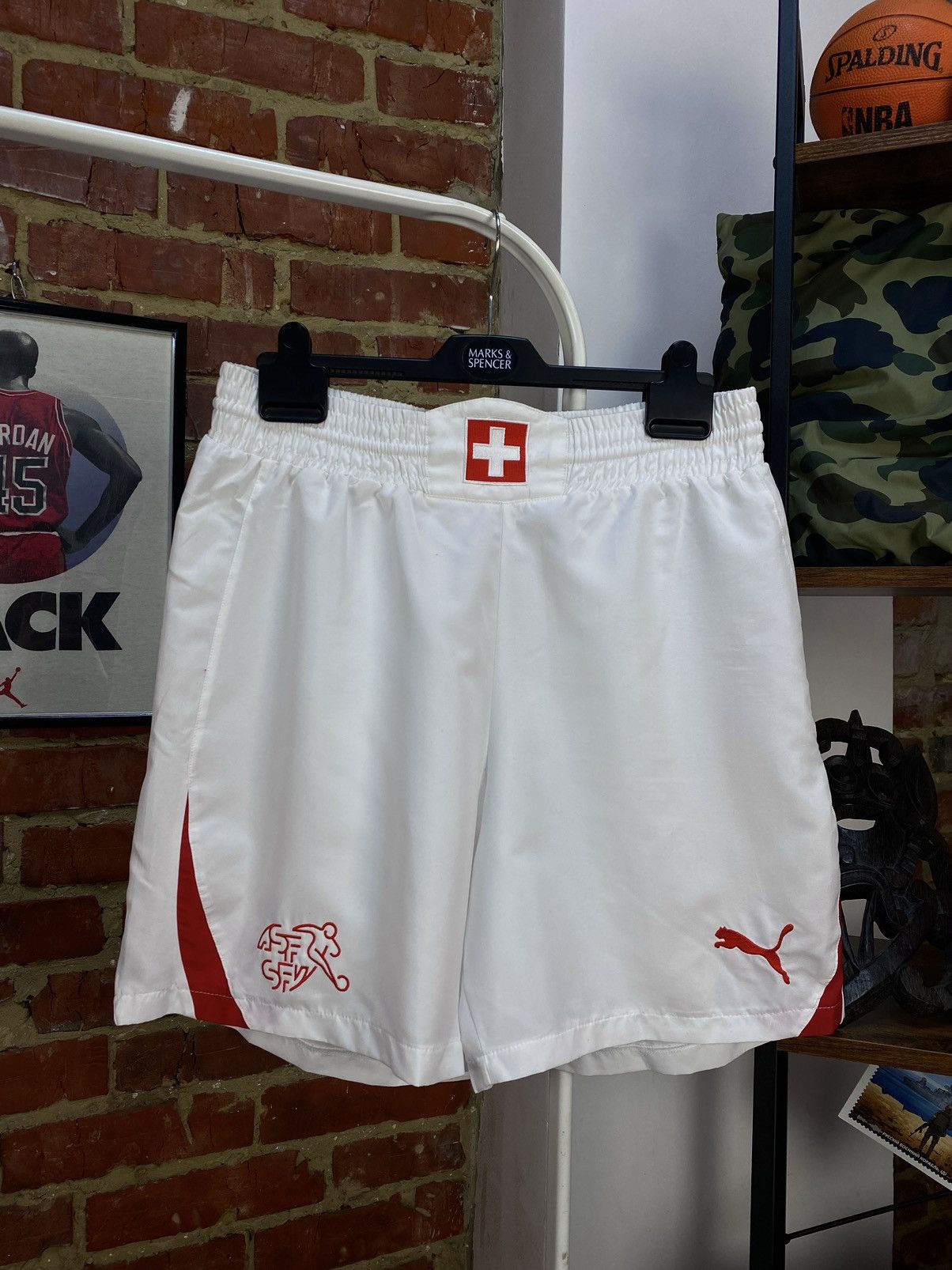 Puma Puma Switzerland Swiss 2010-2011 Home Jersey Shorts Suit Set Size US XL / EU 56 / 4 - 12 Thumbnail