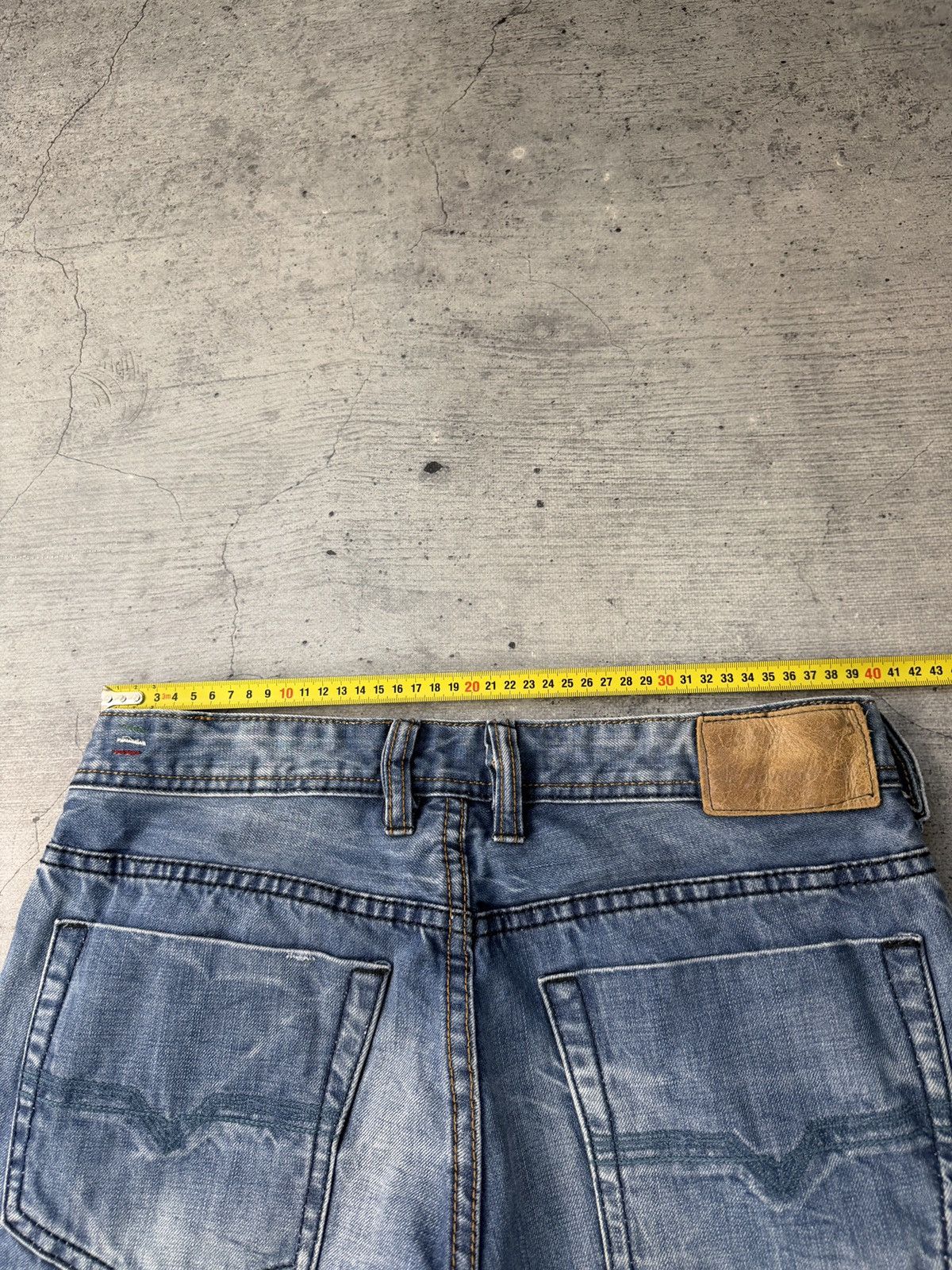 Diesel Vintage Diesel Jeans Distressed Faded Flared Wide Baggy Y2K Size US 32 / EU 48 - 8 Thumbnail