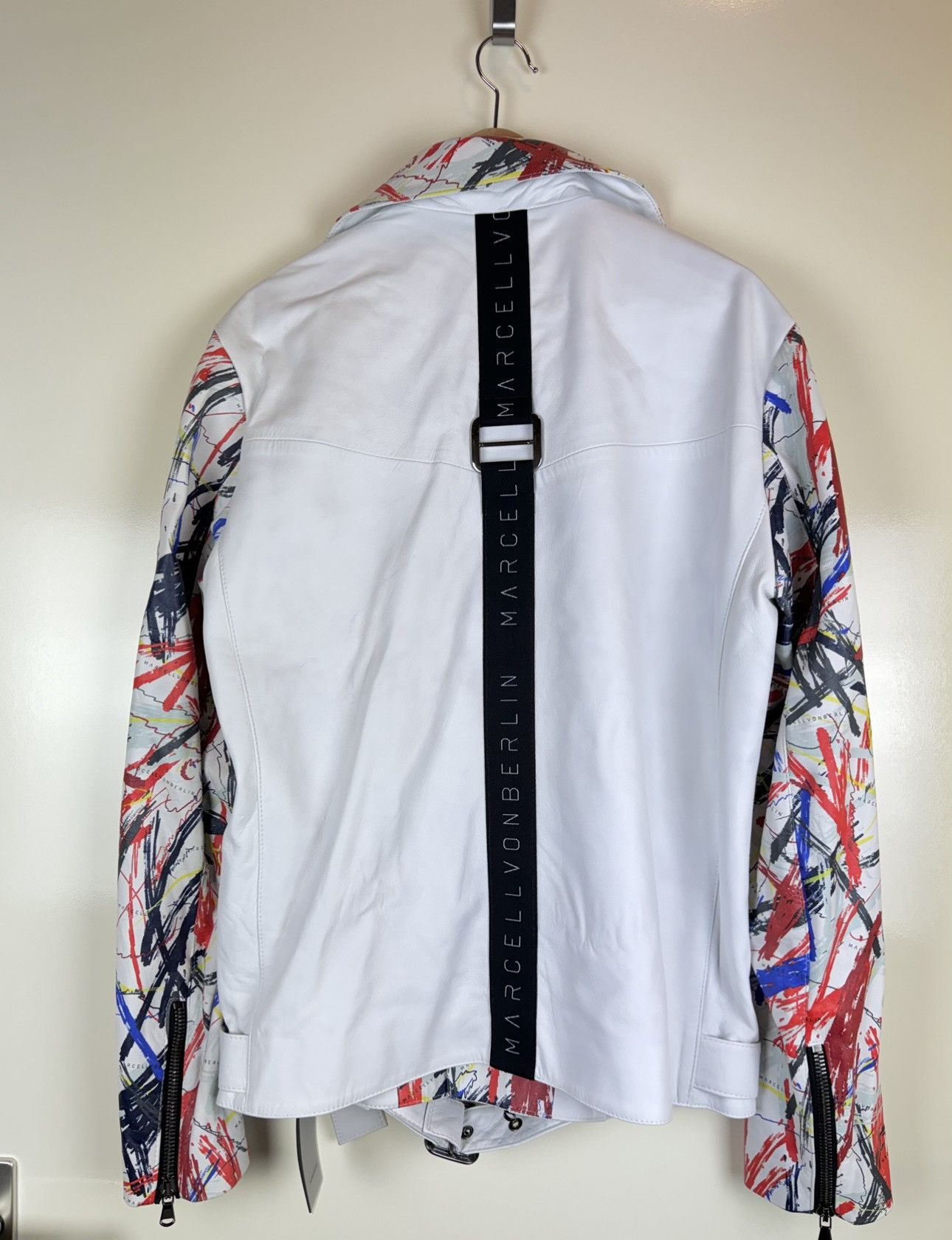 Hysteric Glamour MARCELL VON BERLIN Avant Garde Biker Moto Leather Jacket XL Size US XL / EU 56 / 4 - 12 Thumbnail