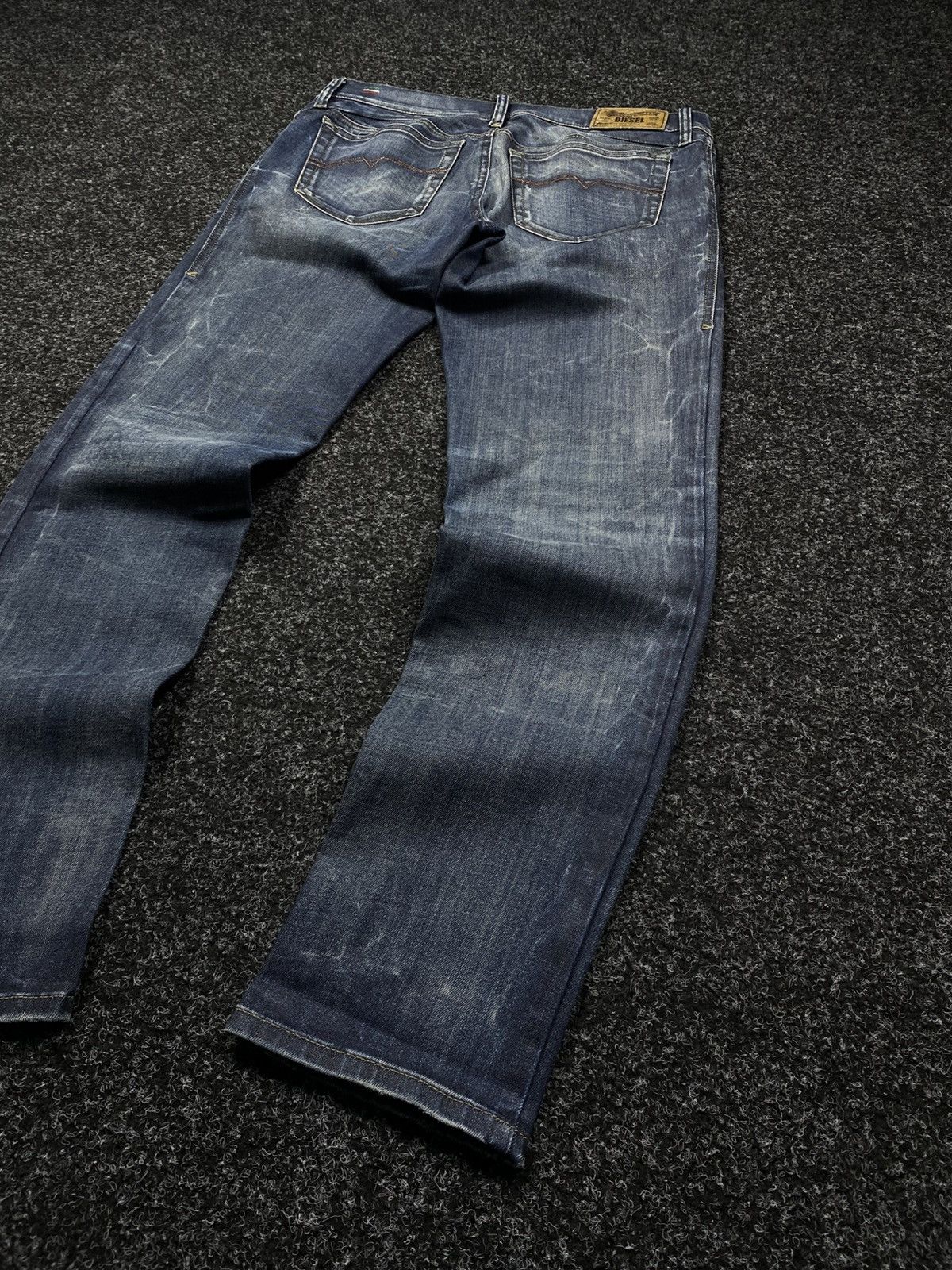 Diesel × If Six Was Nine × Vintage Vintage Y2K Diesel Industry Jeans baggy denim pants Size 30" / US 8 / IT 44 - 12 Thumbnail