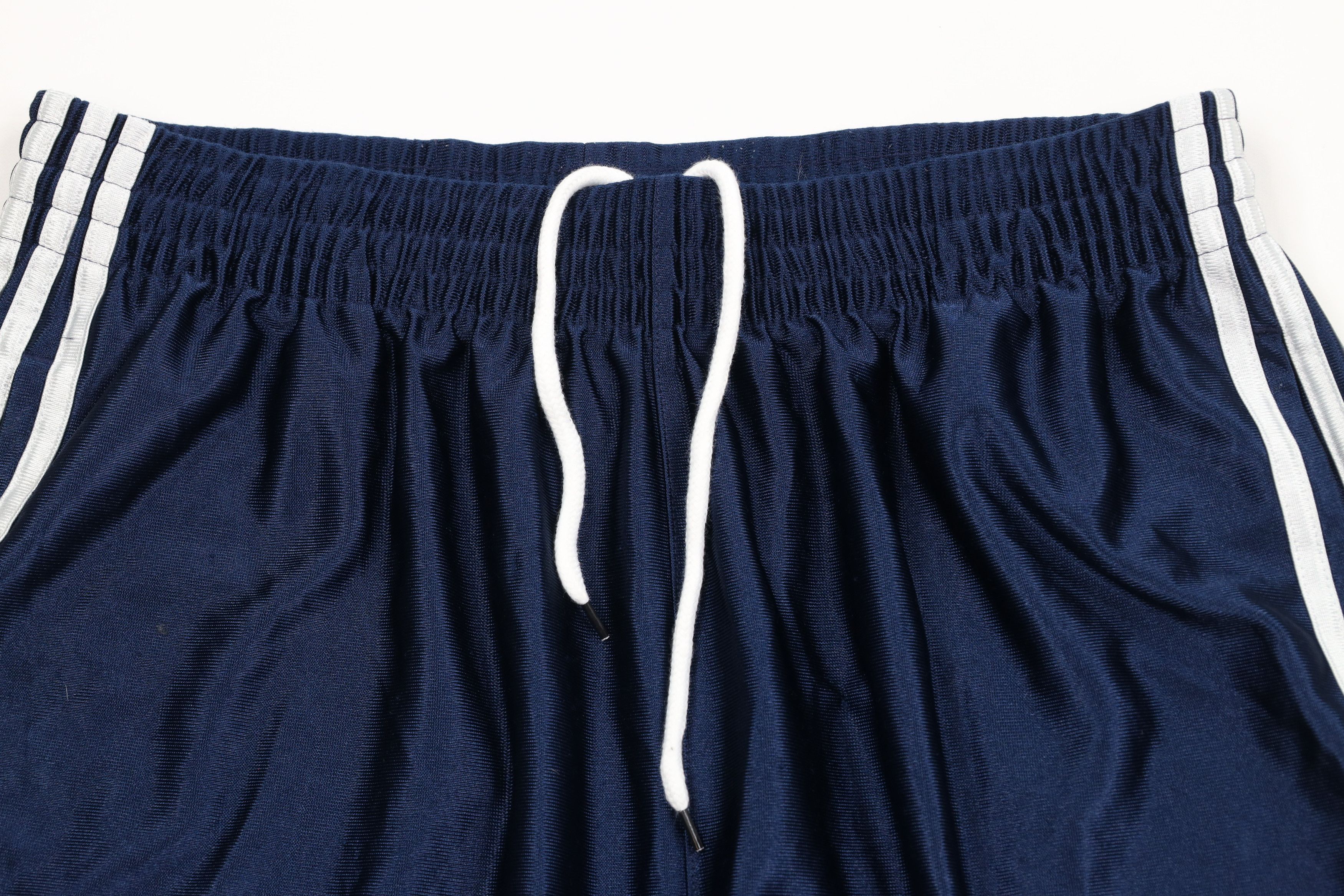 Adidas × Vintage Vintage Adidas Striped Gym Basketball Shorts Blue Polyester Size US 32 / EU 48 - 2 Thumbnail