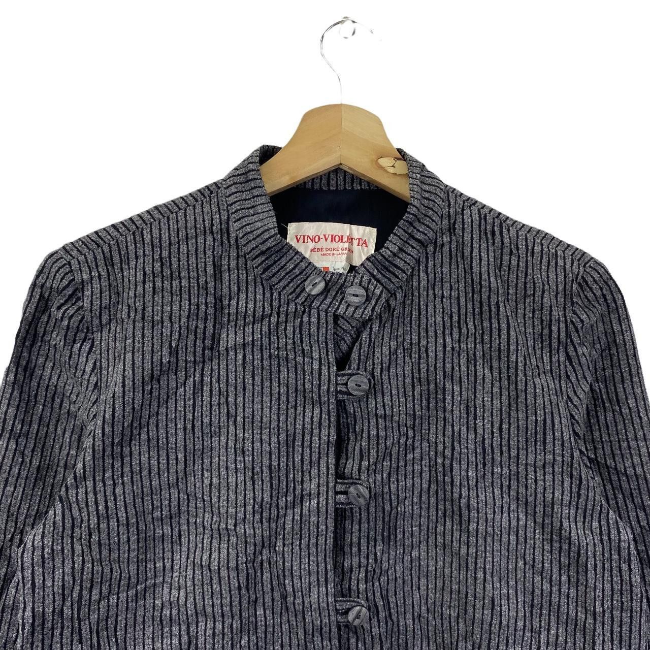 Vintage Vtg 90’ VINO VIOLETTA ITALY Bebe Dore Group Blouse Sweater Size S / US 4 / IT 40 - 3 Thumbnail