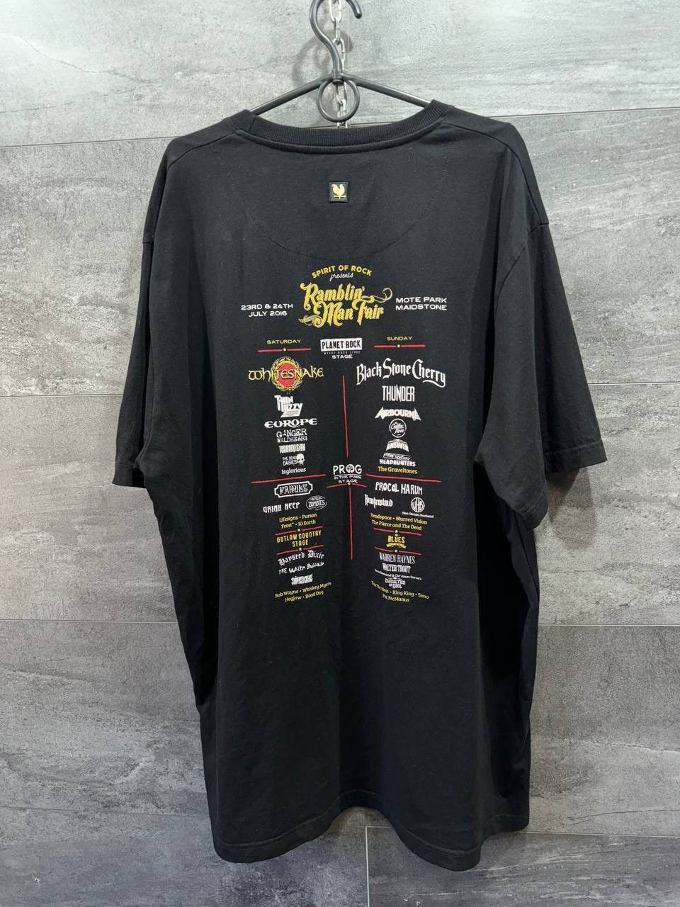Band Tees Ramblin' Man Fair Mote Park 2016 T-Shirt Size 3XL Size US XXL / EU 58 / 5 - 12 Thumbnail