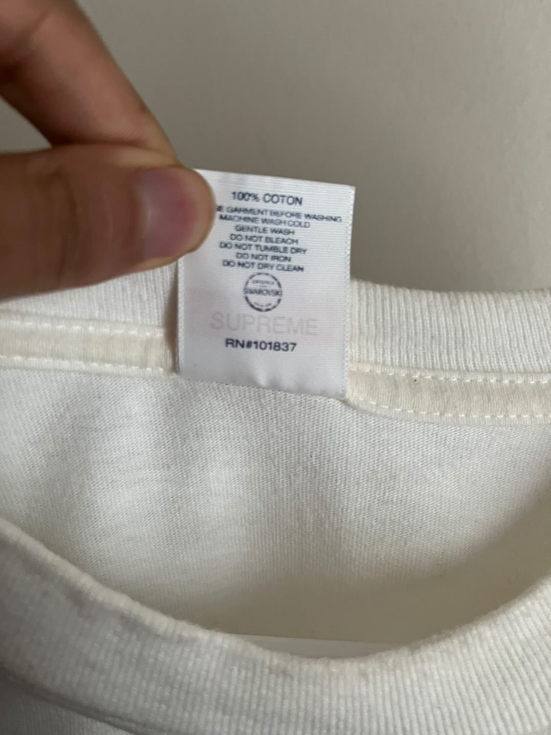Supreme AUTHENTIC SUPREME SWAROVSKI BOX LOGO TEE SHIRT Size US L / EU 52-54 / 3 - 6 Thumbnail