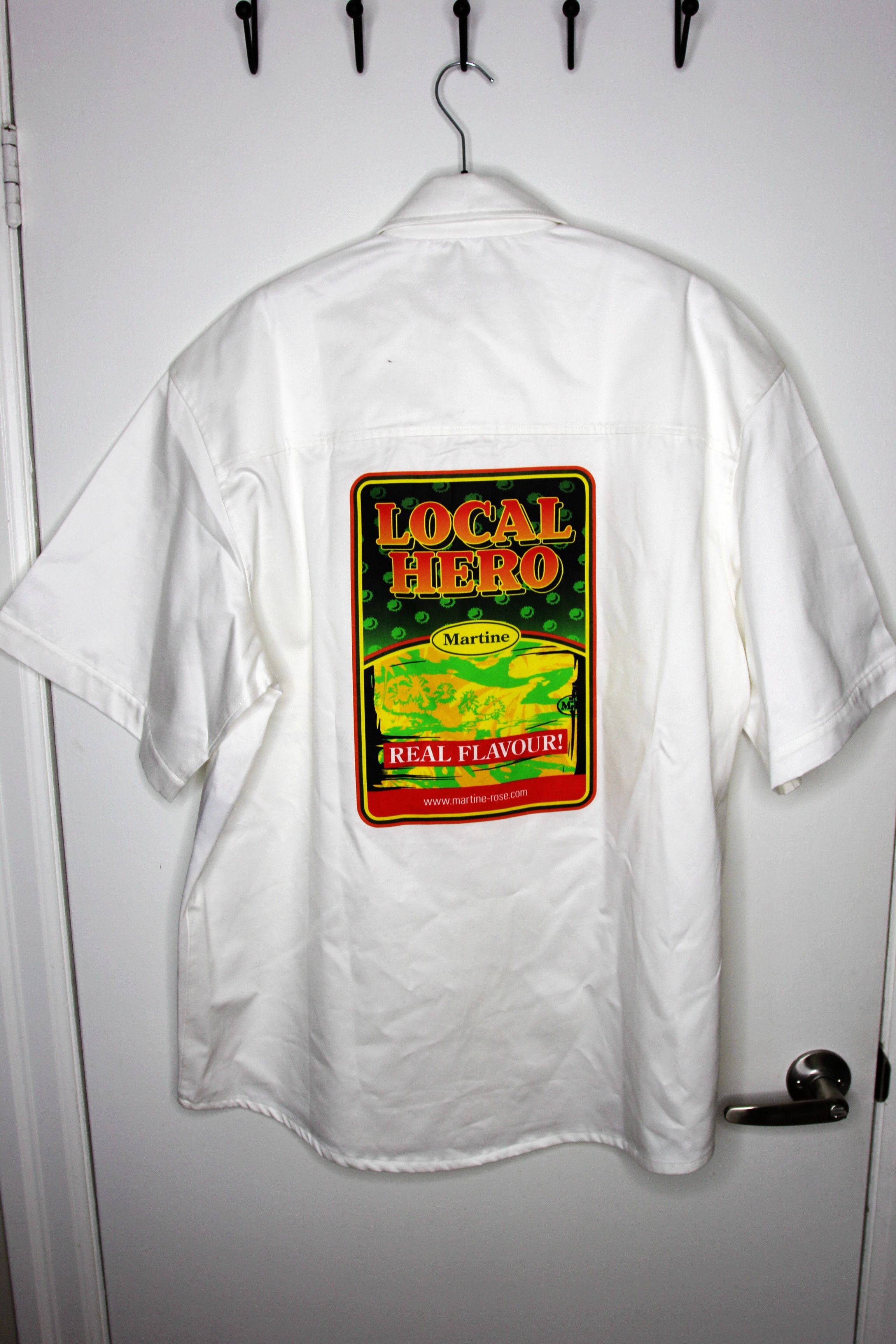 Martine Rose BNWT SS25 MARTINE ROSE LOCAL HERO SHIRT S Size US S / EU 44-46 / 1 - 3 Thumbnail