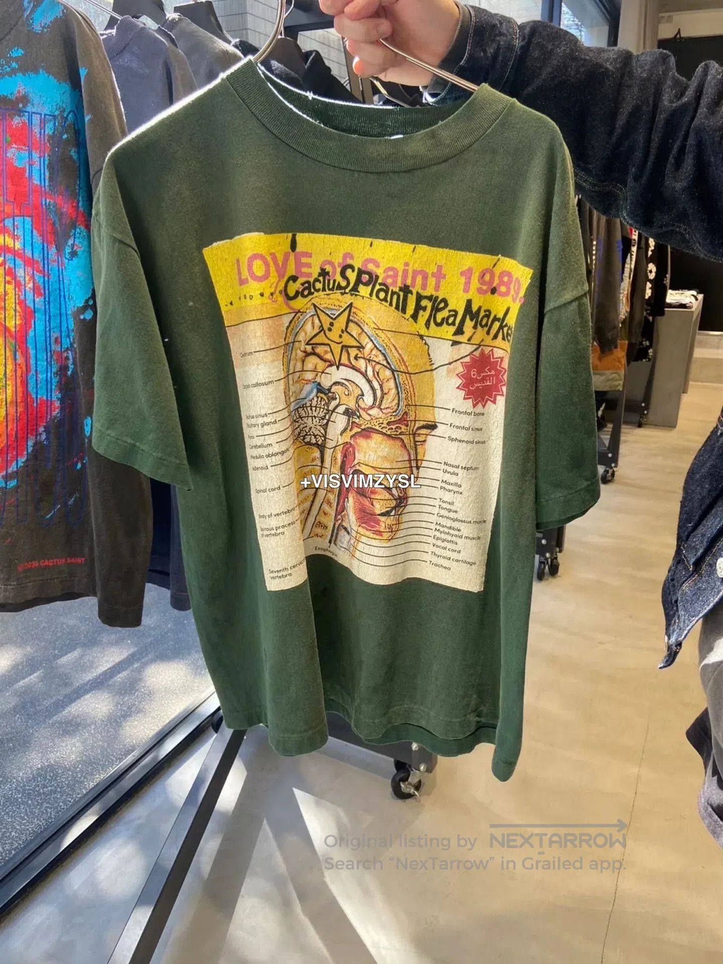 Cactus Plant Flea Market saint mxxxxxx x cactus plant flea market shirt. Size US S / EU 44-46 / 1 - 6 Thumbnail