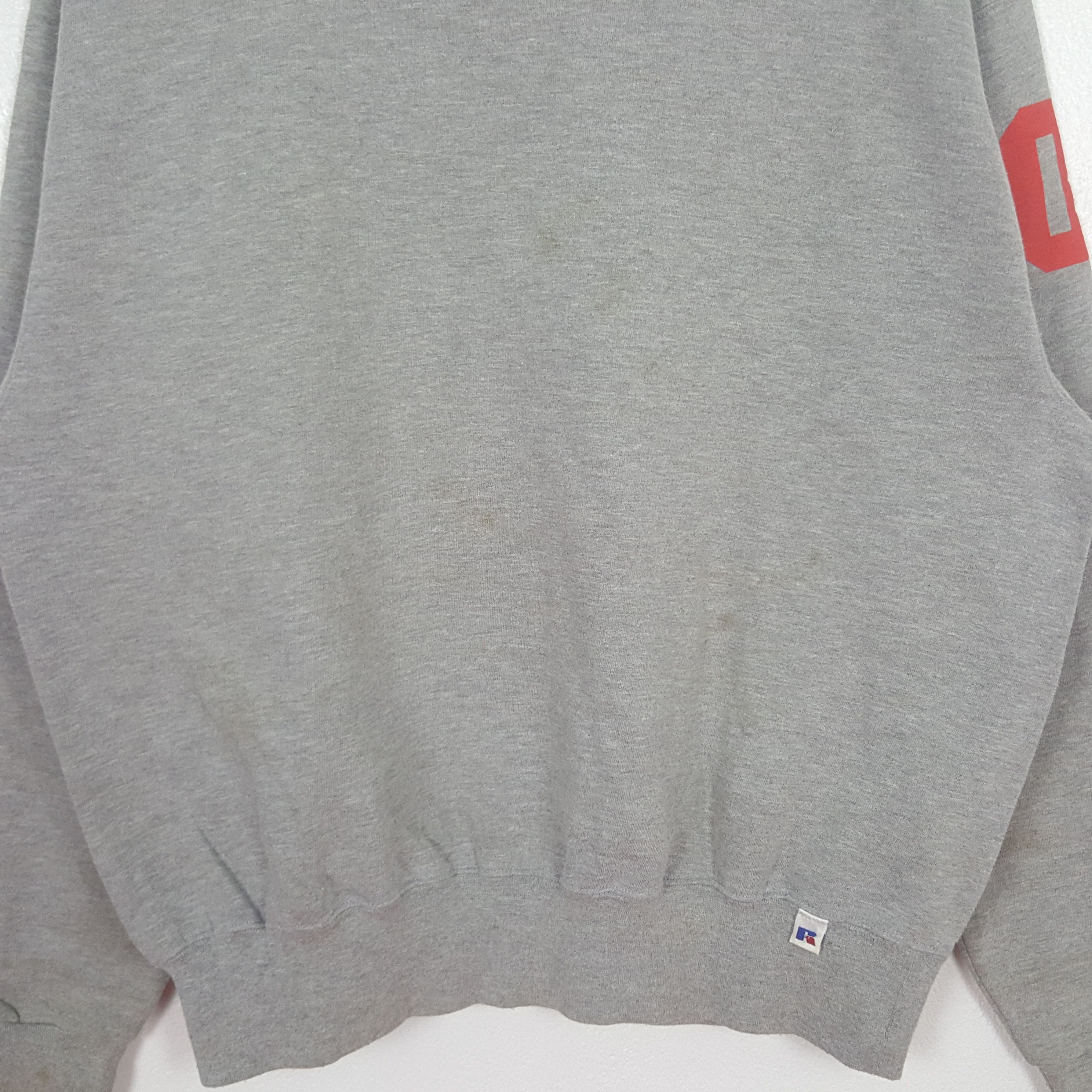 Russell Athletic Vintage American State Maps Art Russell Sweatshirt C307N13 Size US L / EU 52-54 / 3 - 4 Thumbnail