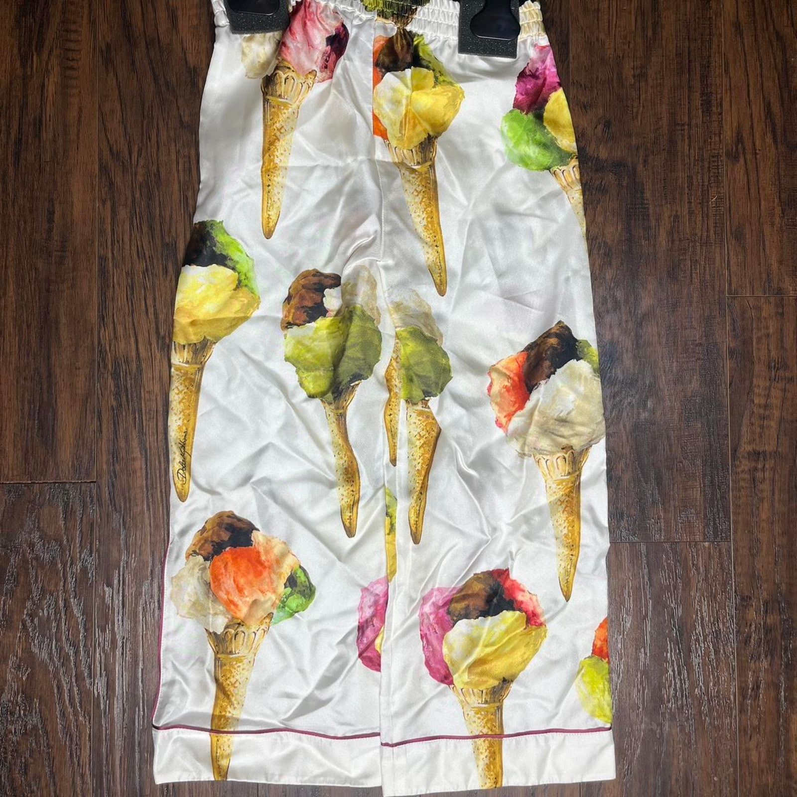 Dolce & Gabbana Dolce & gabbana icecream pants size 6 Size 28" / US 6 / IT 42 - 3 Thumbnail