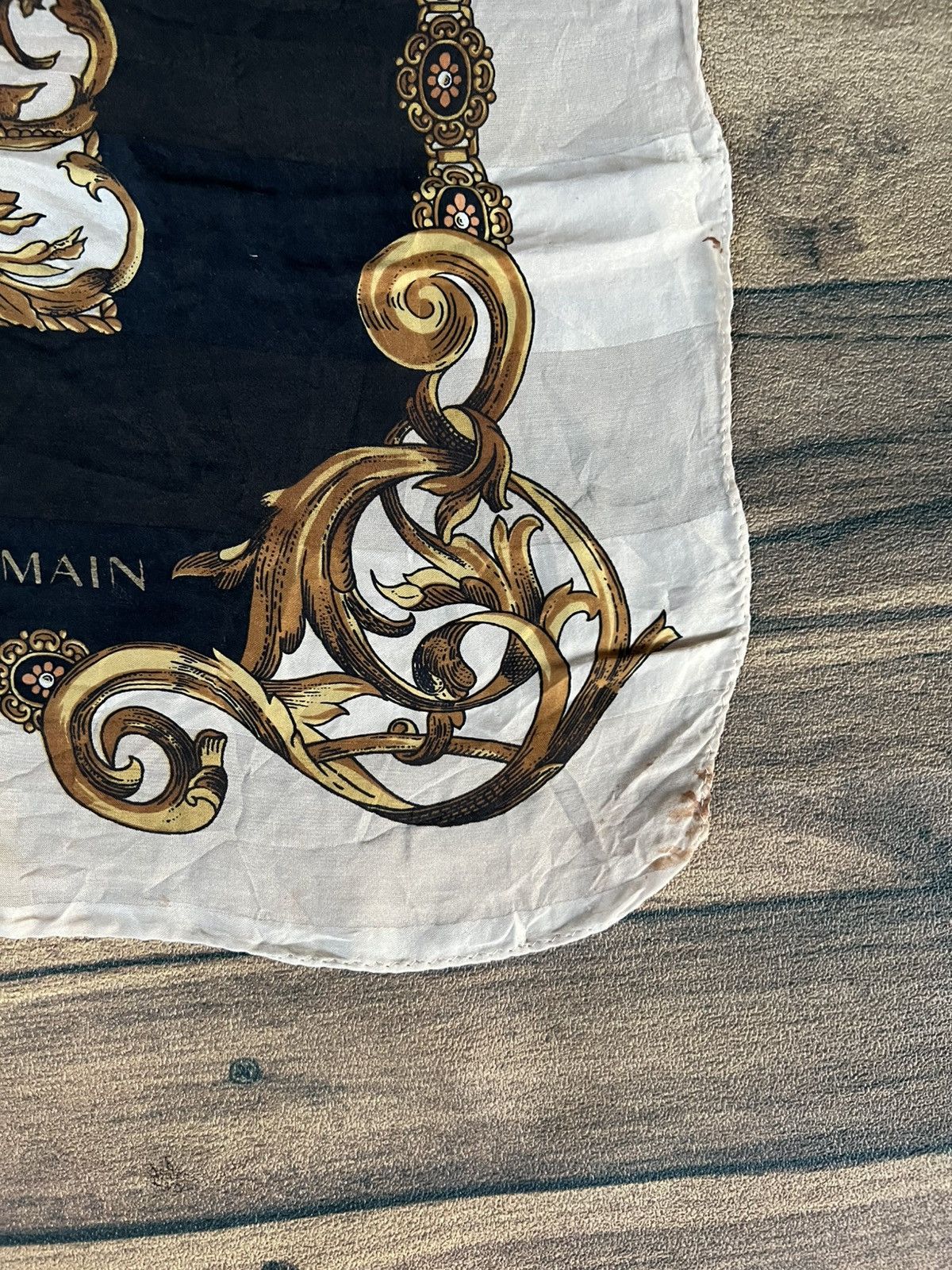 Pierre Balmain Pierre balmain scarf royal flag Size ONE SIZE - 4 Thumbnail