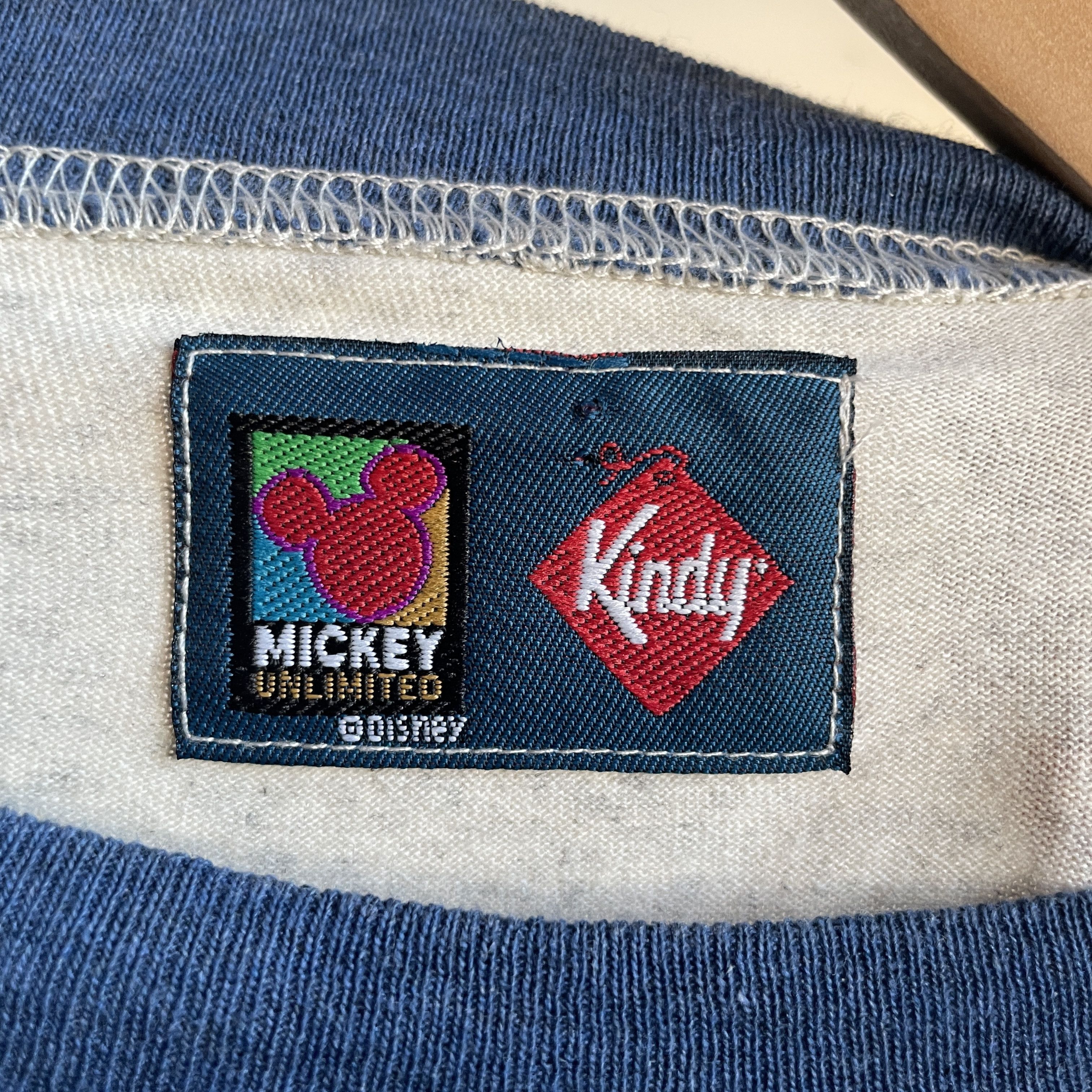 Disney Disney Mickey Unlimited Vintage 90's L/S T-Shirt Size XL Size US XL / EU 56 / 4 - 5 Thumbnail