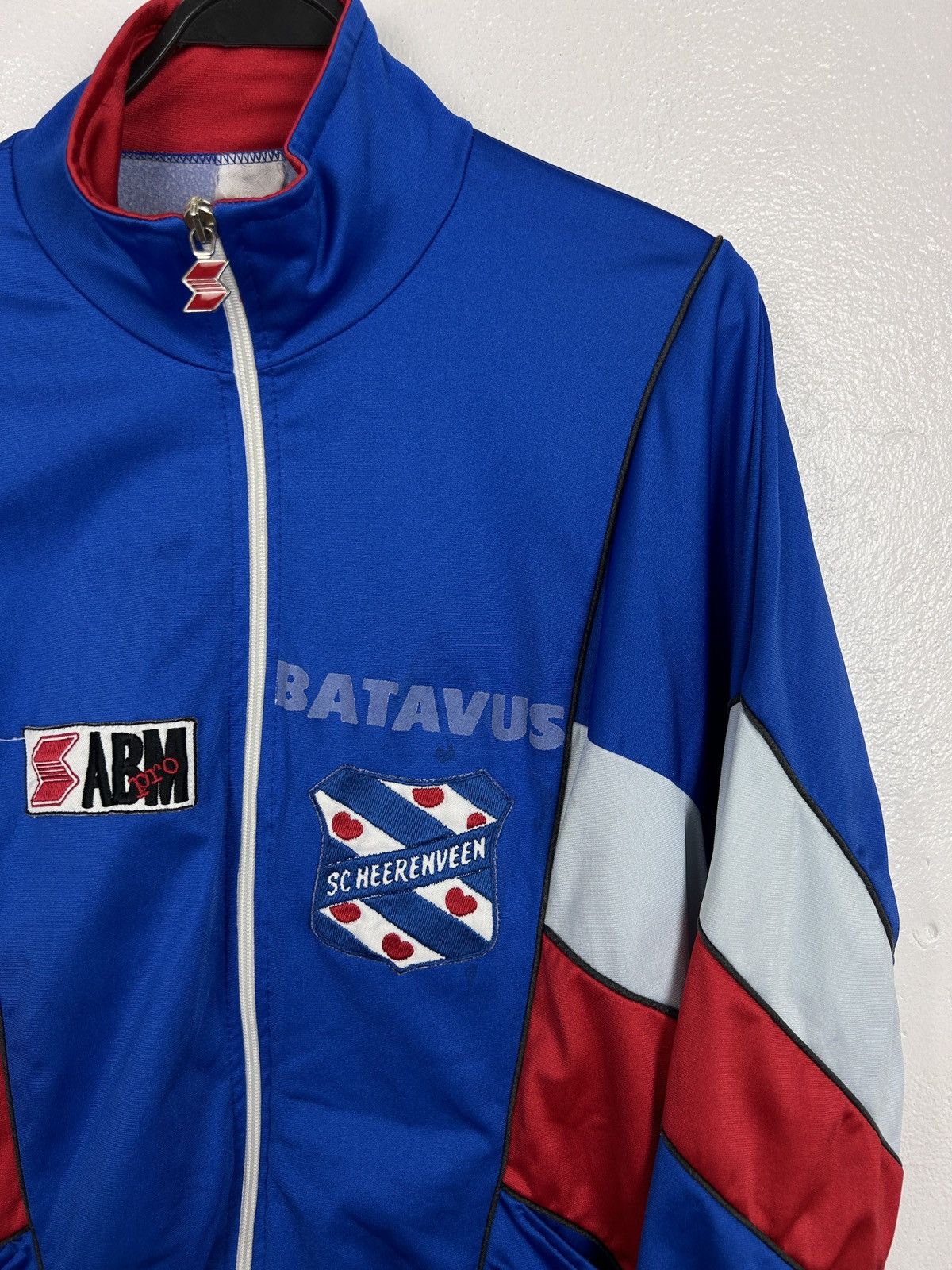 Vintage 90s Vintage ABM SC Heerenveen 1993/94/95 Track Jacket Size US L / EU 52-54 / 3 - 2 Thumbnail