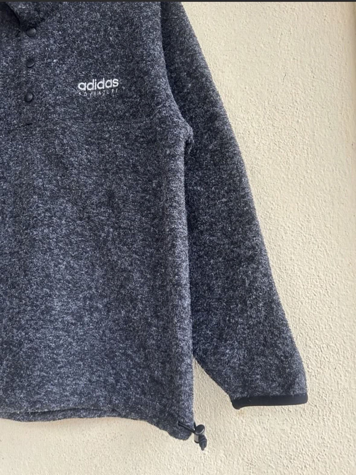 Adidas × Vintage Vintage Adidas Adventure Spell out Fleece Size US M / EU 48-50 / 2 - 3 Thumbnail