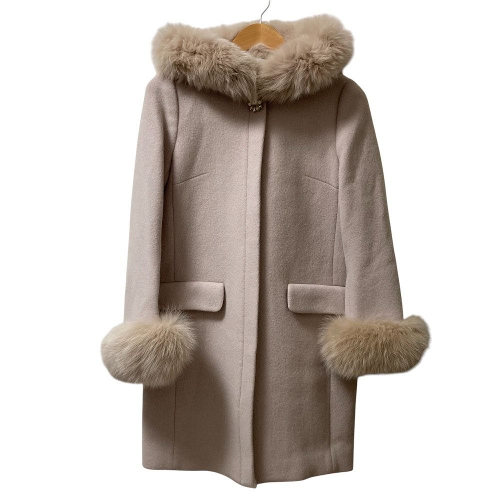 Other Other Apuweiser-riche 5WAY No Collar Wool Coat Fur Outerwear DUTY FREE for USA Size ONE SIZE - 1 Thumbnail