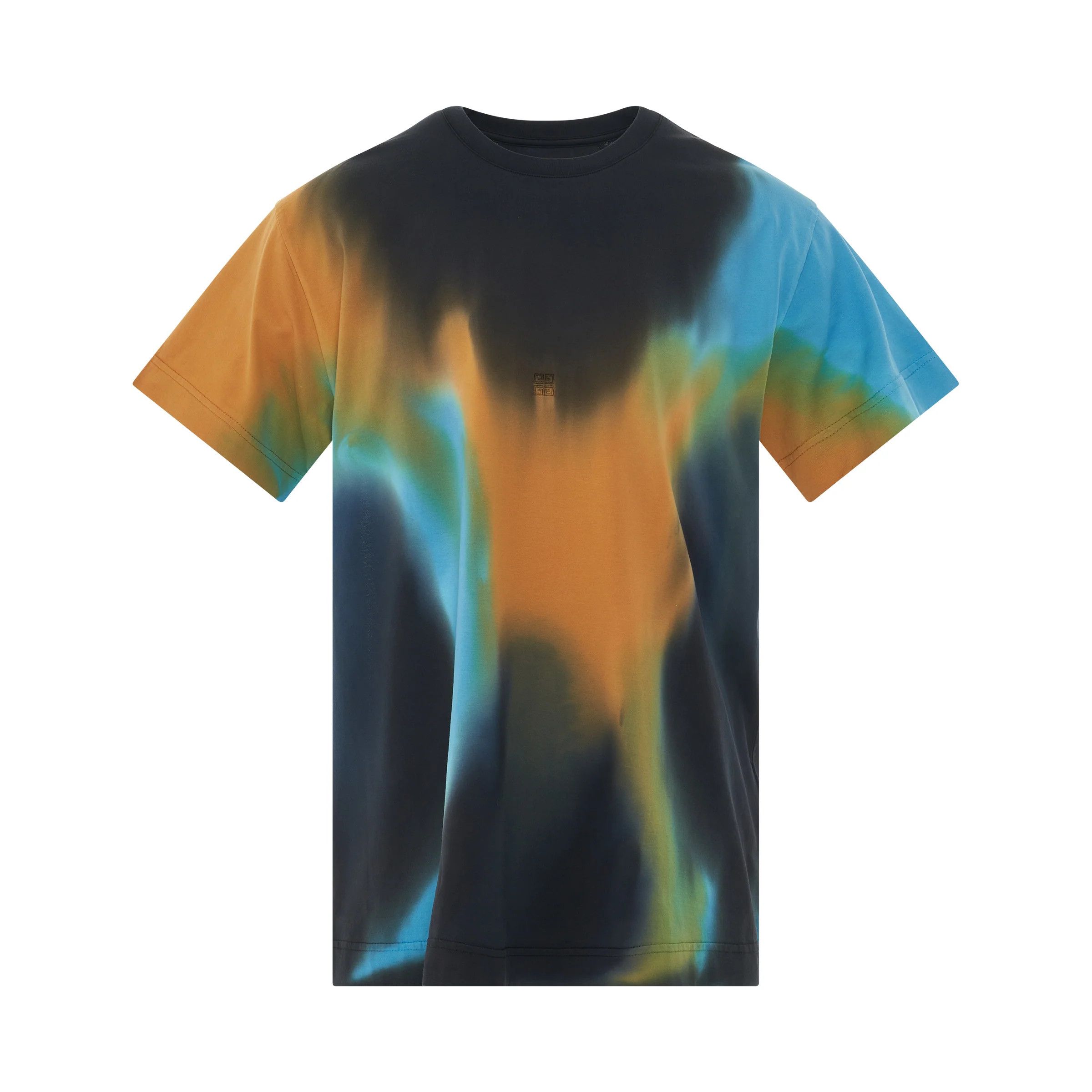 Givenchy o1mris0824 Back Cut T-Shirt in Black/Blue Size US XS / EU 42 / 0 - 1 Thumbnail