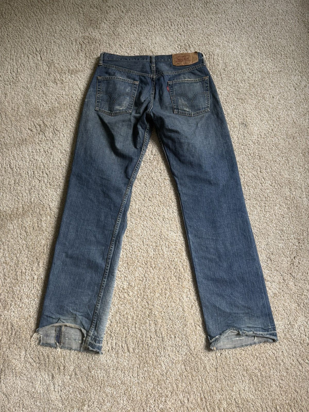 Levi's Vintage Levi’s 501 Distressed Thrashed Denim Size US 30 / EU 46 - 2 Thumbnail