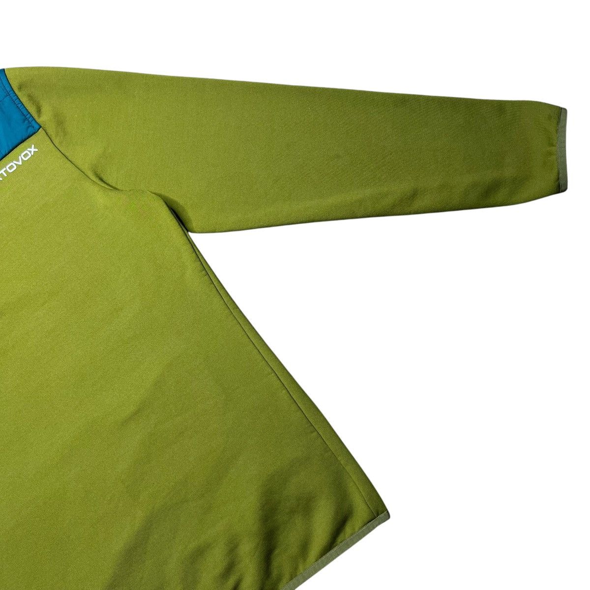 ORTOVOX Ortovox Men’s Green Moss Fleece Plus Anorak Hoodie Jacket Size US L / EU 52-54 / 3 - 13 Thumbnail