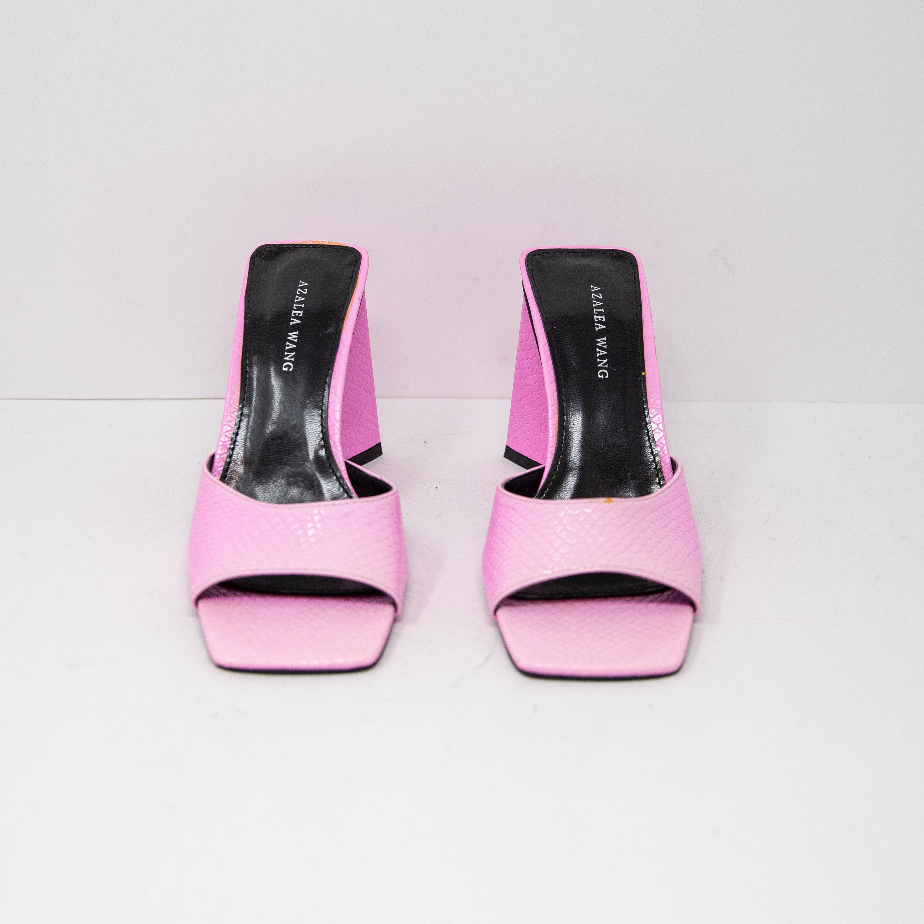 Azalea NEW Azalea Wang Faux Vegan Patent Leather Size US 7 / IT 37 - 2 Thumbnail