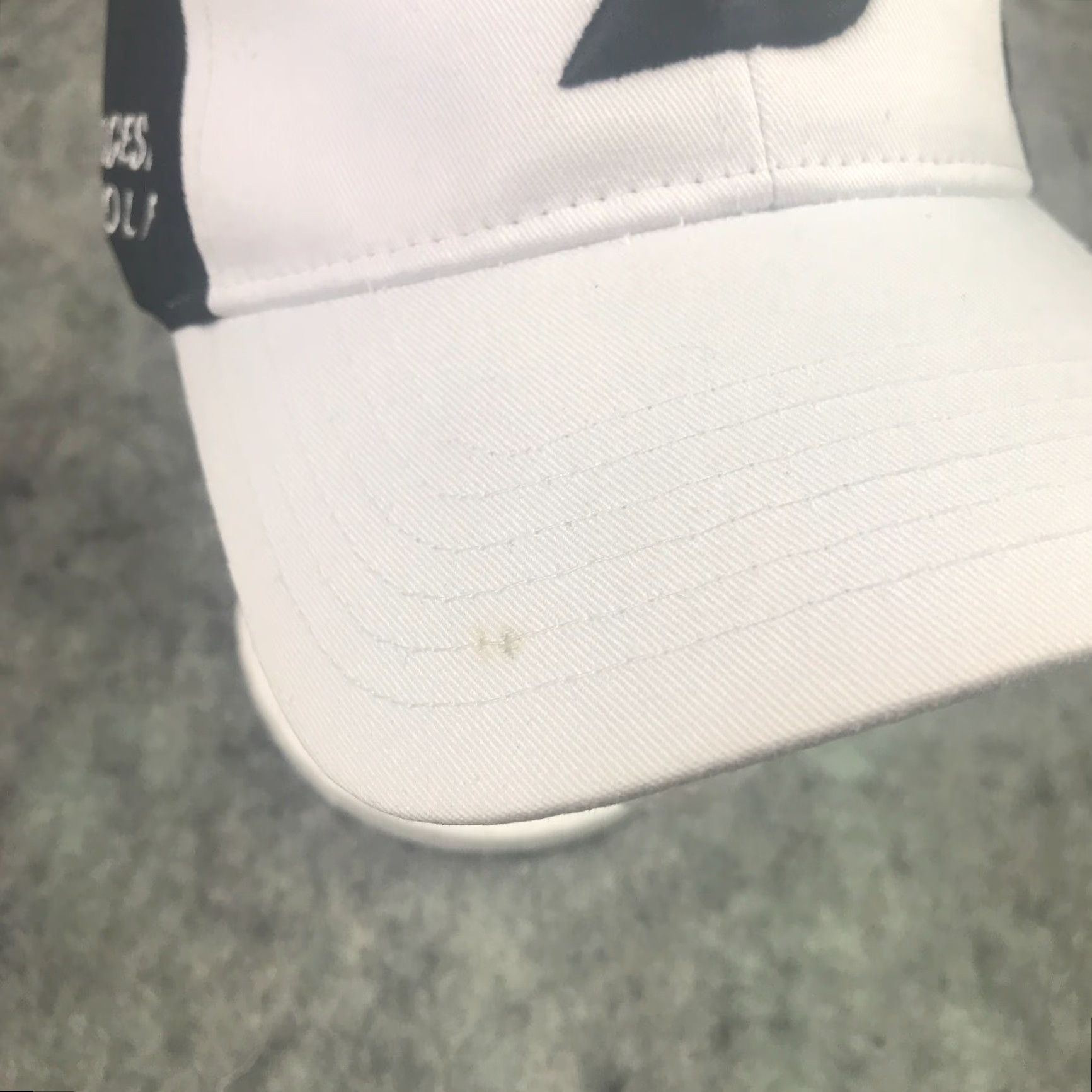 Logo 7 Bridgestone Womens Golf Hat Cap Black Adjustable Embroidered Logo B330 Front Back Twill Cotton Polyester Blend Hat Womens Adjustable Cap Size ONE SIZE - 3 Thumbnail