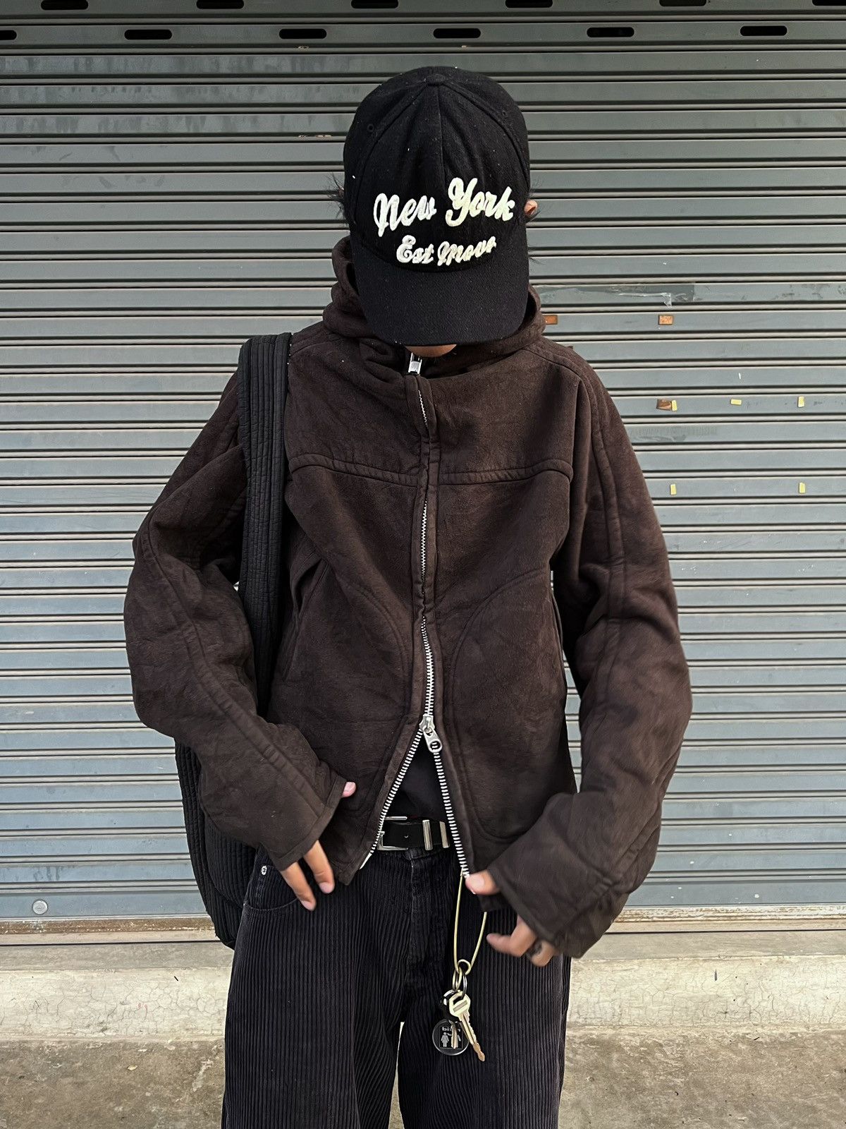 Zucca Rare* Vintage Zucca Bomber Hoodie by Issey Miyake Size US M / EU 48-50 / 2 - 2 Thumbnail