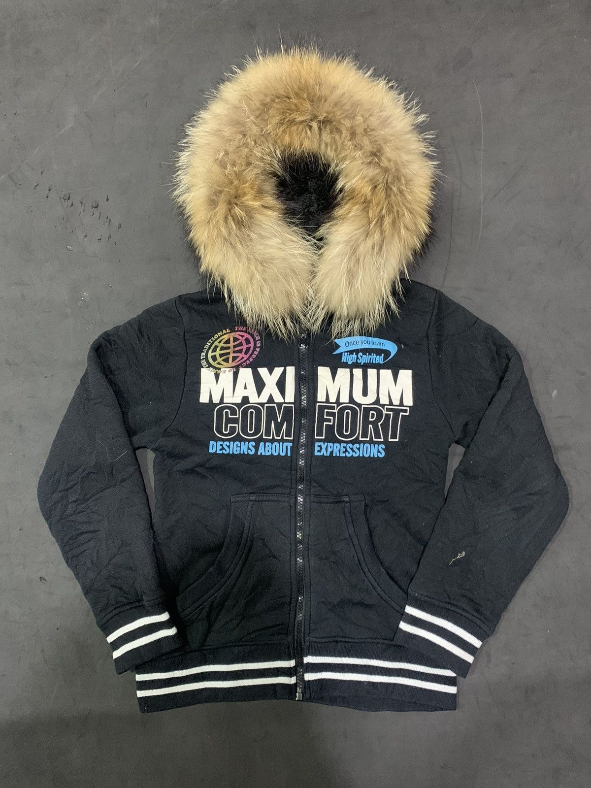 Japanese Brand Barcedos japanese fur hoodie poem archived lgb Size US S / EU 44-46 / 1 - 3 Thumbnail