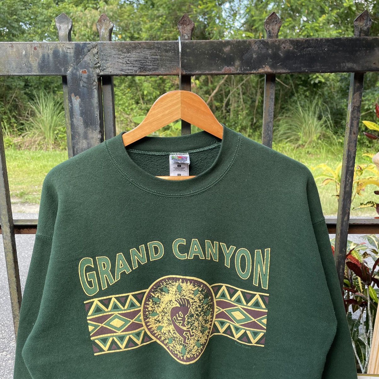 Vintage 🔥Vintage 90s Grand Canyon Native Pop Art Sweatshirts Size US M / EU 48-50 / 2 - 4 Thumbnail