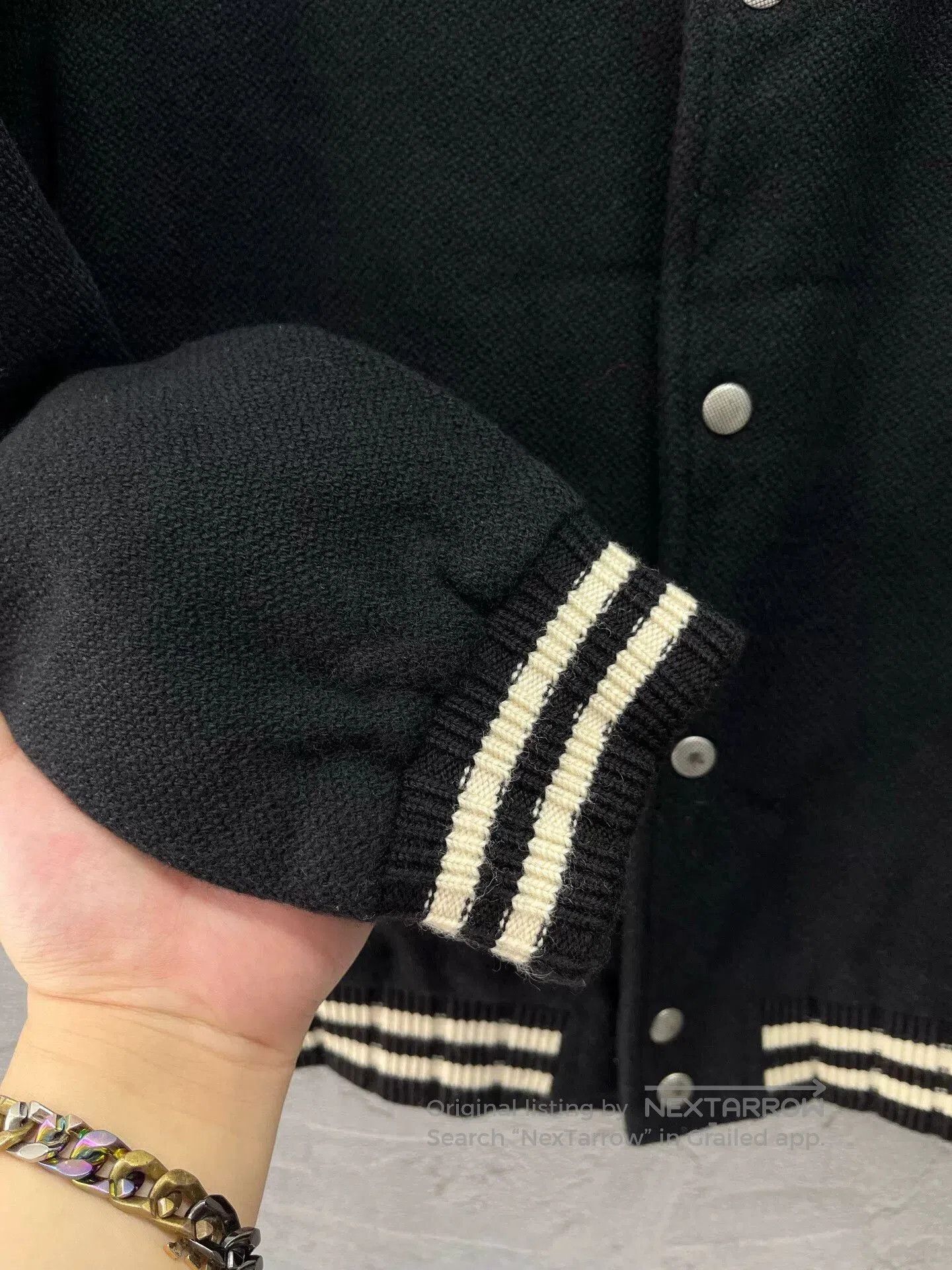Saint Laurent Paris Saint Laurent Embroidered Baseball Jacket. Size US M / EU 48-50 / 2 - 4 Thumbnail