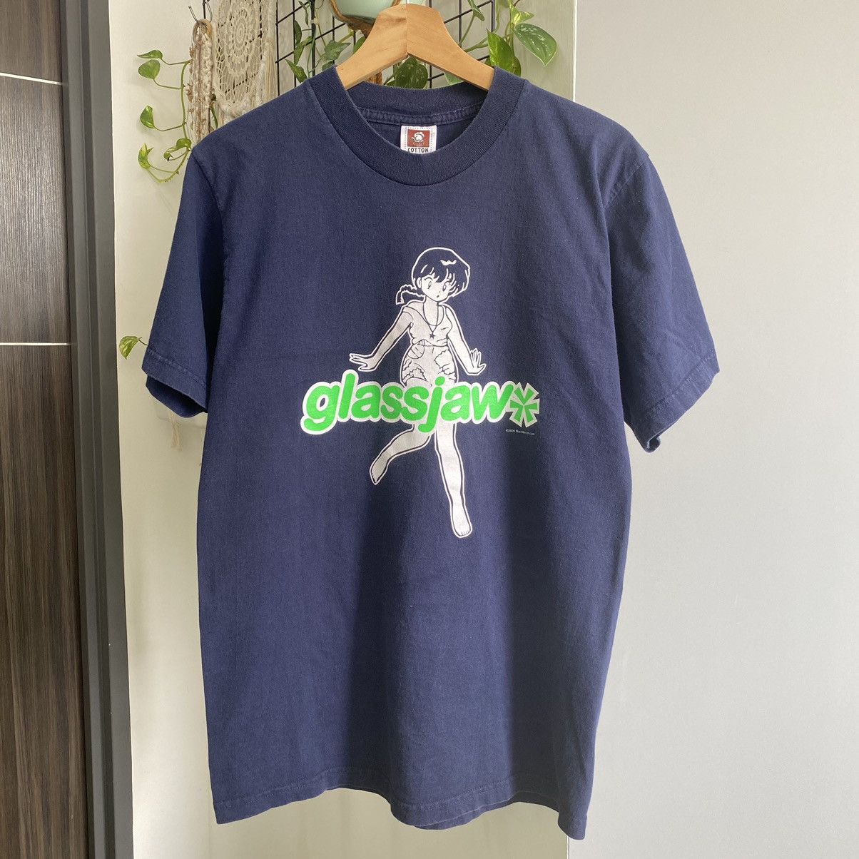 Band Tees Vintage Faded 2000s Glassjaw Ranma Post Hardcore Band Tshirt Size US M / EU 48-50 / 2 - 1 Thumbnail