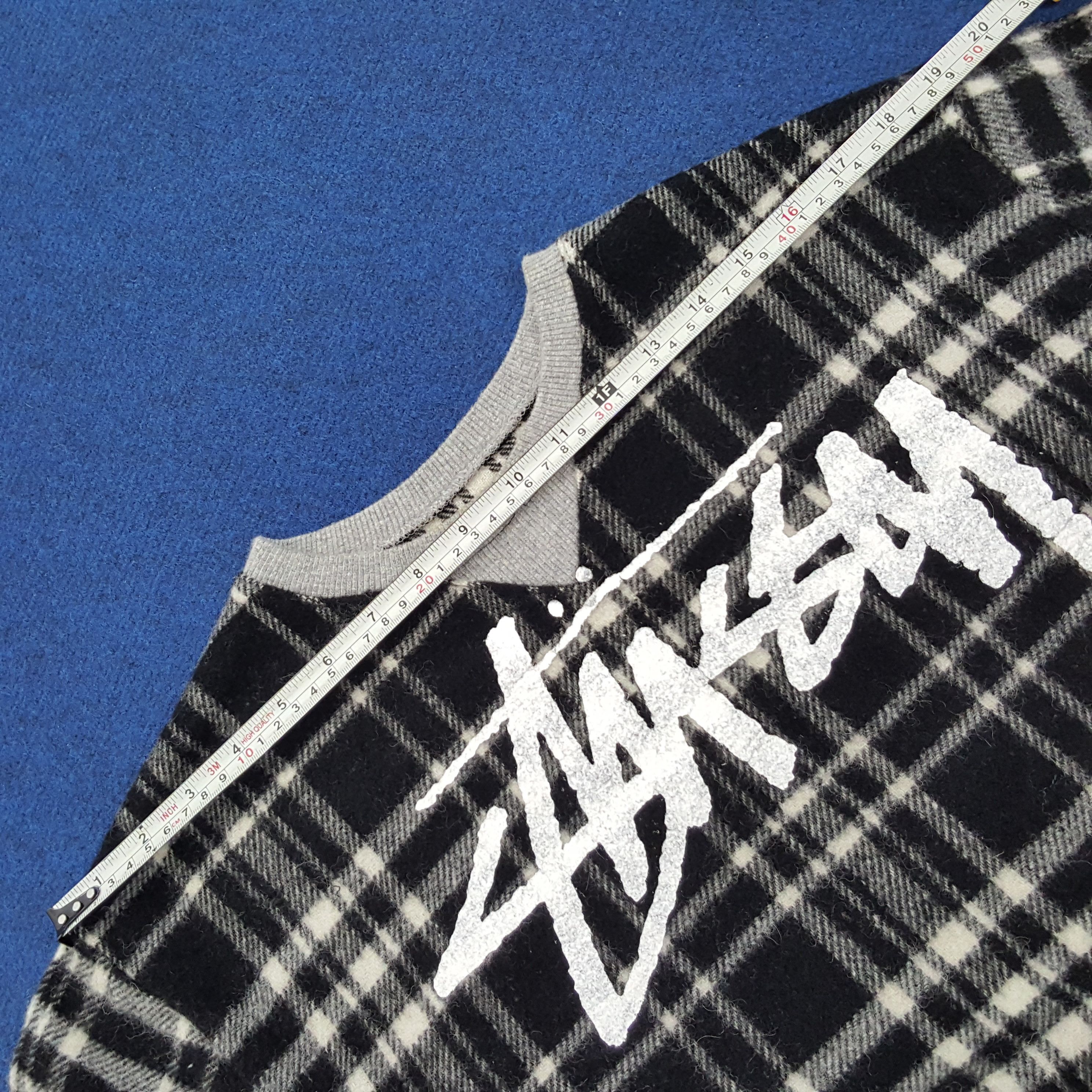 Stussy × Vintage Vintage Stussy Big Logo Streetwear Sweatshirt Size US M / EU 48-50 / 2 - 11 Thumbnail