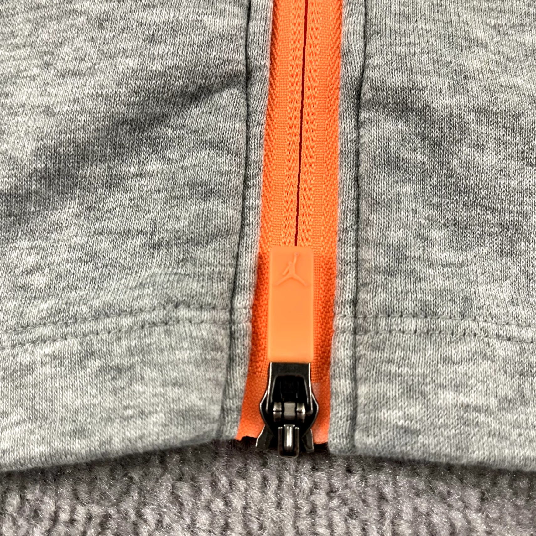 Nike JORDAN Nike Jacket Men Large Gray Full Zip Hooded Hooper Sweatshirt Basketball Fleece Pockets Zipped Pockets Regular Size L Size US L / EU 52-54 / 3 - 4 Thumbnail
