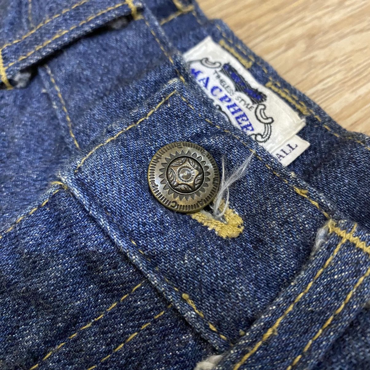 Indigo 2000s Machpee Indigo Blue Japan Style Slim Fit Denim Pants Size US 26 / EU 42 - 4 Thumbnail