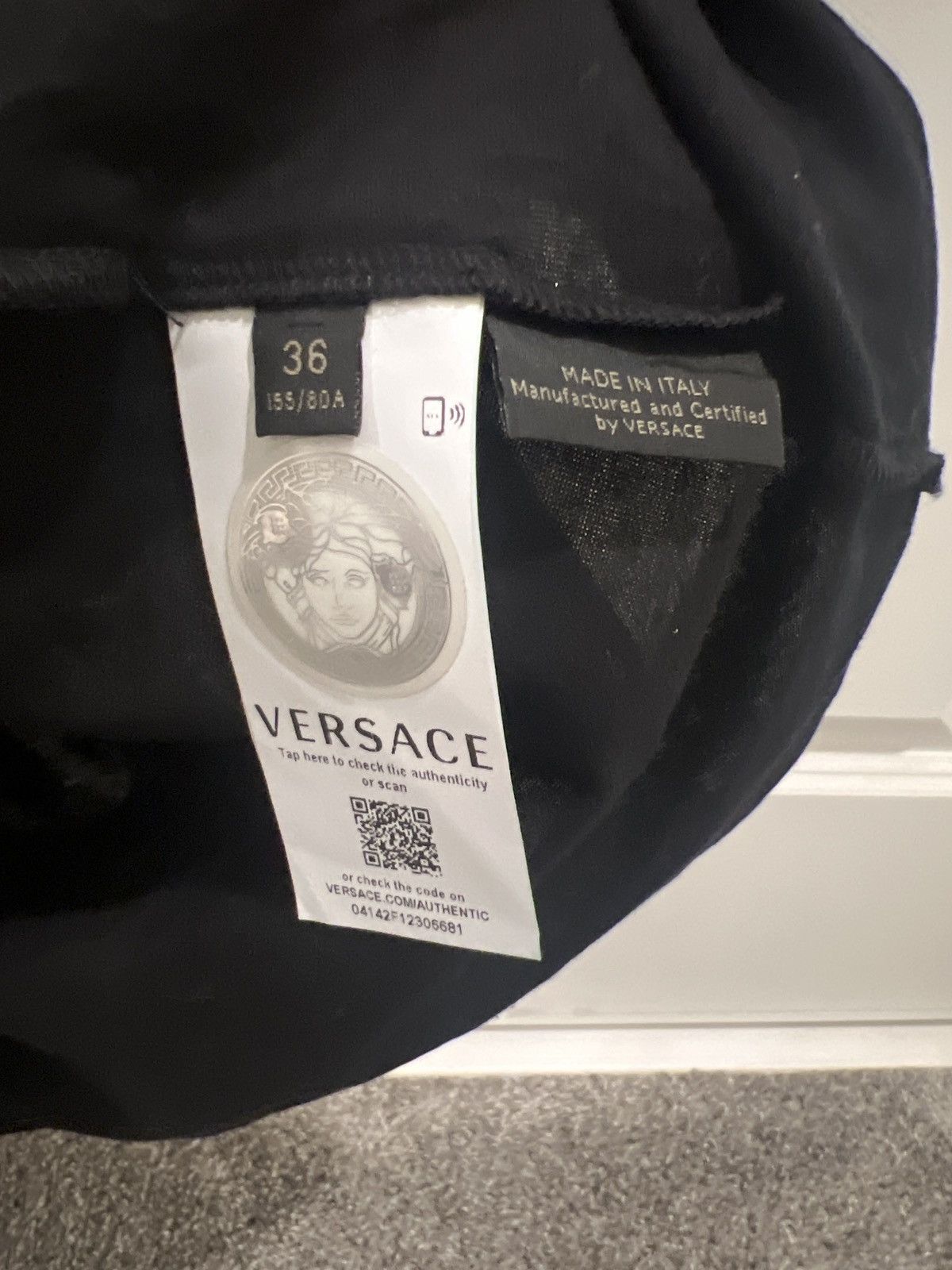 Versace Authentic women’s Versace tshirt Size XS / US 0-2 / IT 36-38 - 4 Thumbnail
