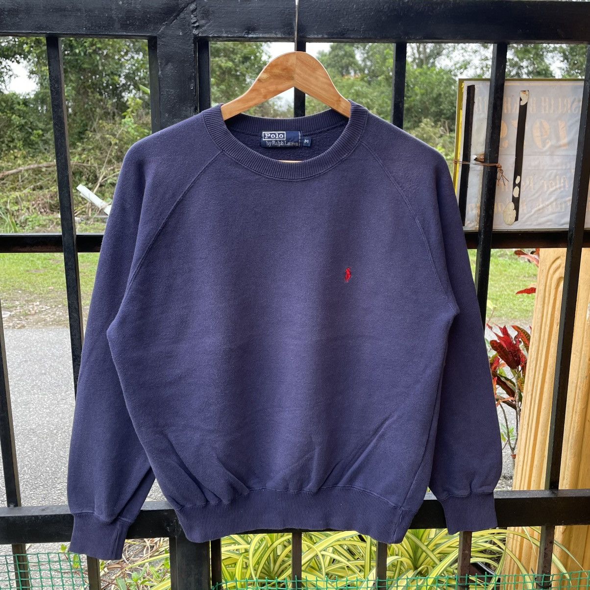 Polo Ralph Lauren 🔥Vintage Polo Ralph Lauren Small Pony Logo Jumper Sweatshirt Size US S / EU 44-46 / 1 - 5 Thumbnail