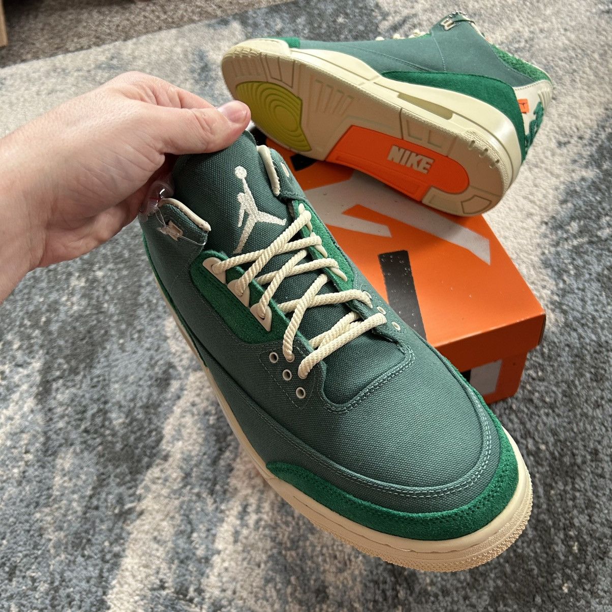 Jordan Brand FZ7974-300 AJ3 AiR JORDAN 3 OG SP BiCOASTAL MALACHiTE FOSSiL Size US 10 / EU 43 - 6 Thumbnail