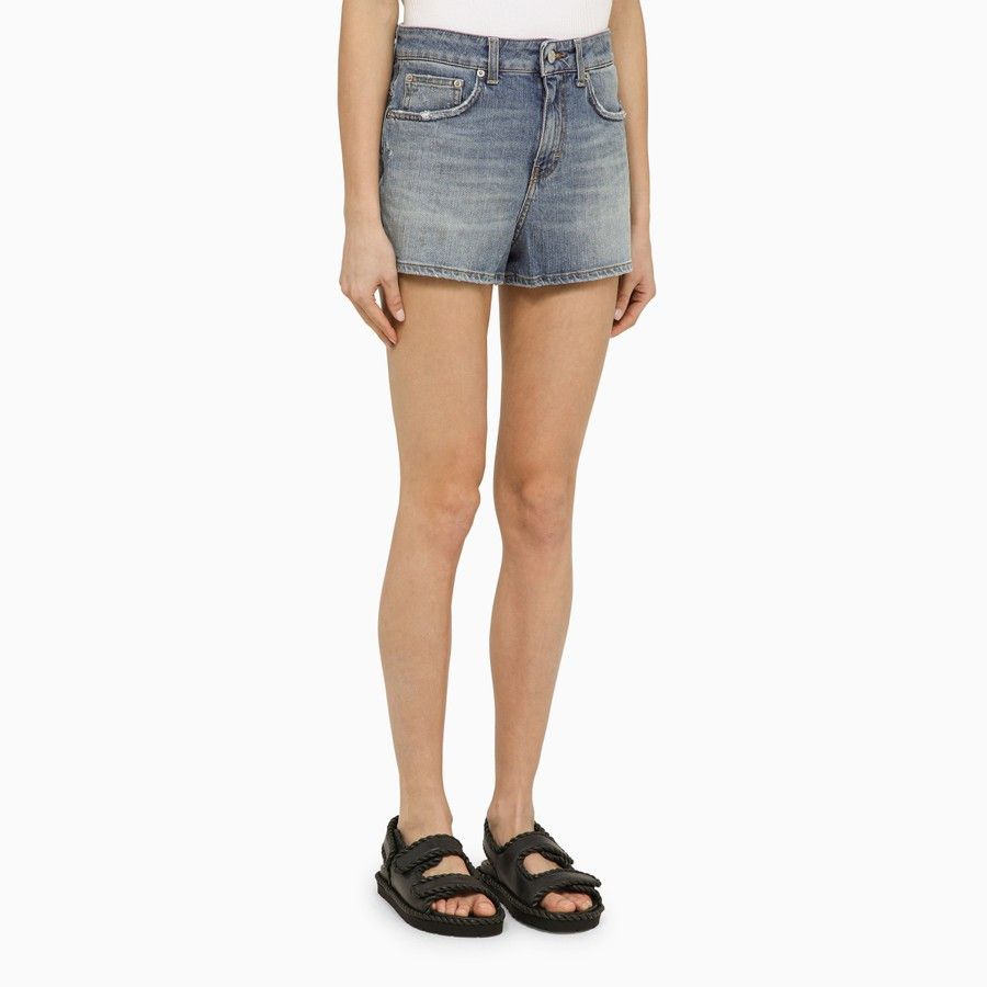 DEPARTMENT5 o1d2blof0824 Denim Shorts in Blue Size 27" / US 4 / IT 40 - 3 Thumbnail
