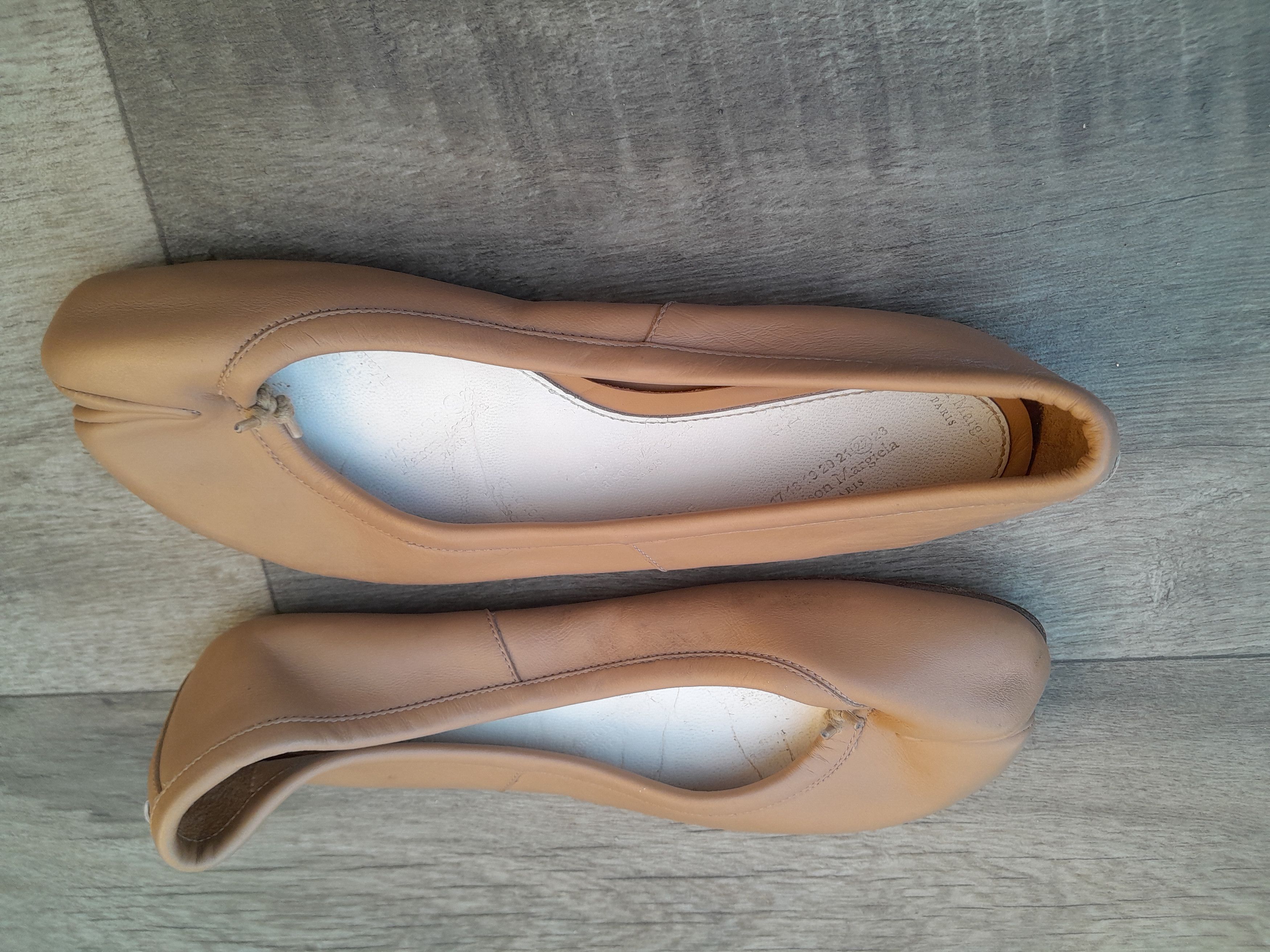 Maison Margiela Tabi leather ballet flats Size US 5 / IT 35 - 4 Thumbnail