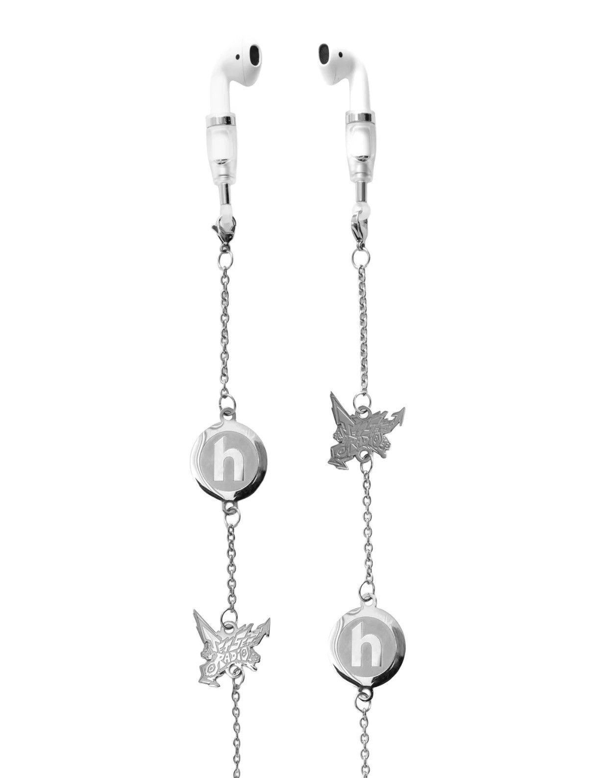 HIDDEN Hidden NY x Sega Jet Set Radio Airpods Chain Silver Size ONE SIZE - 1 Thumbnail