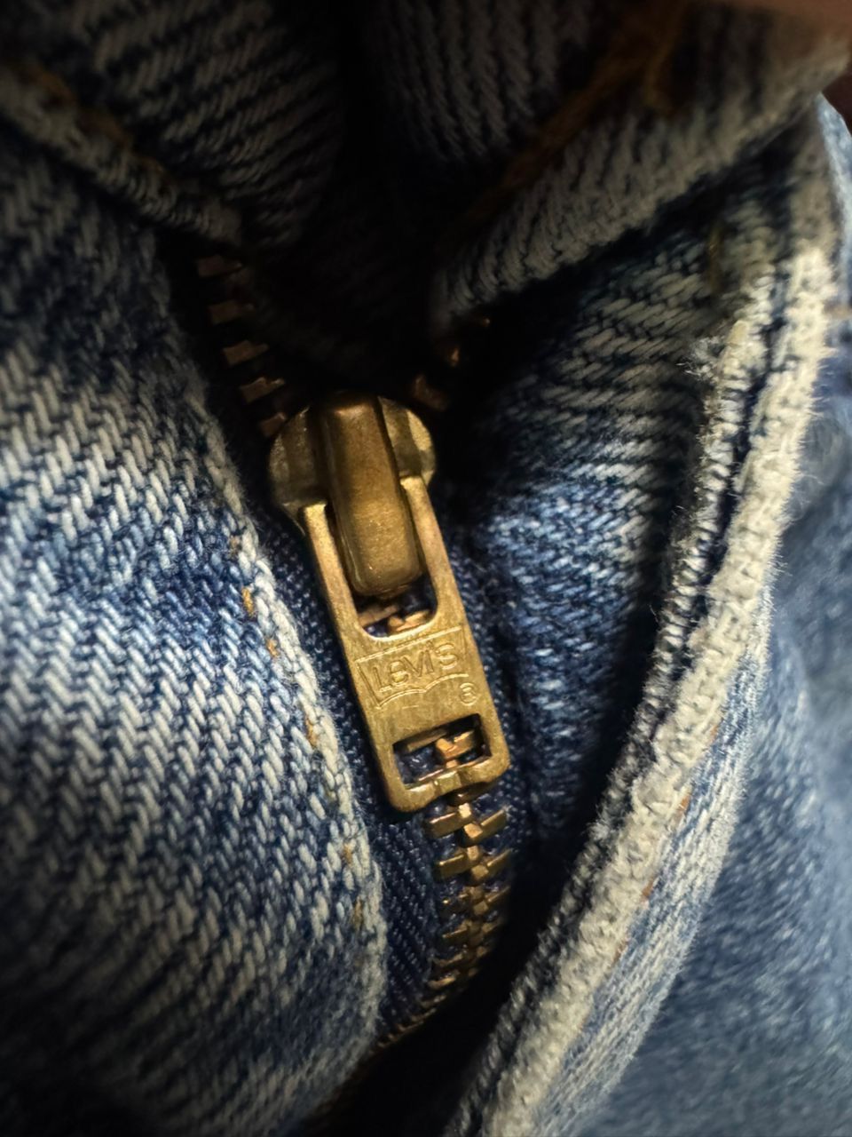 Levi's VINTAGE 1991s LEVI’S 555 STONE WASHED BLUE JEAN VERY RARE Size US 31 - 7 Thumbnail