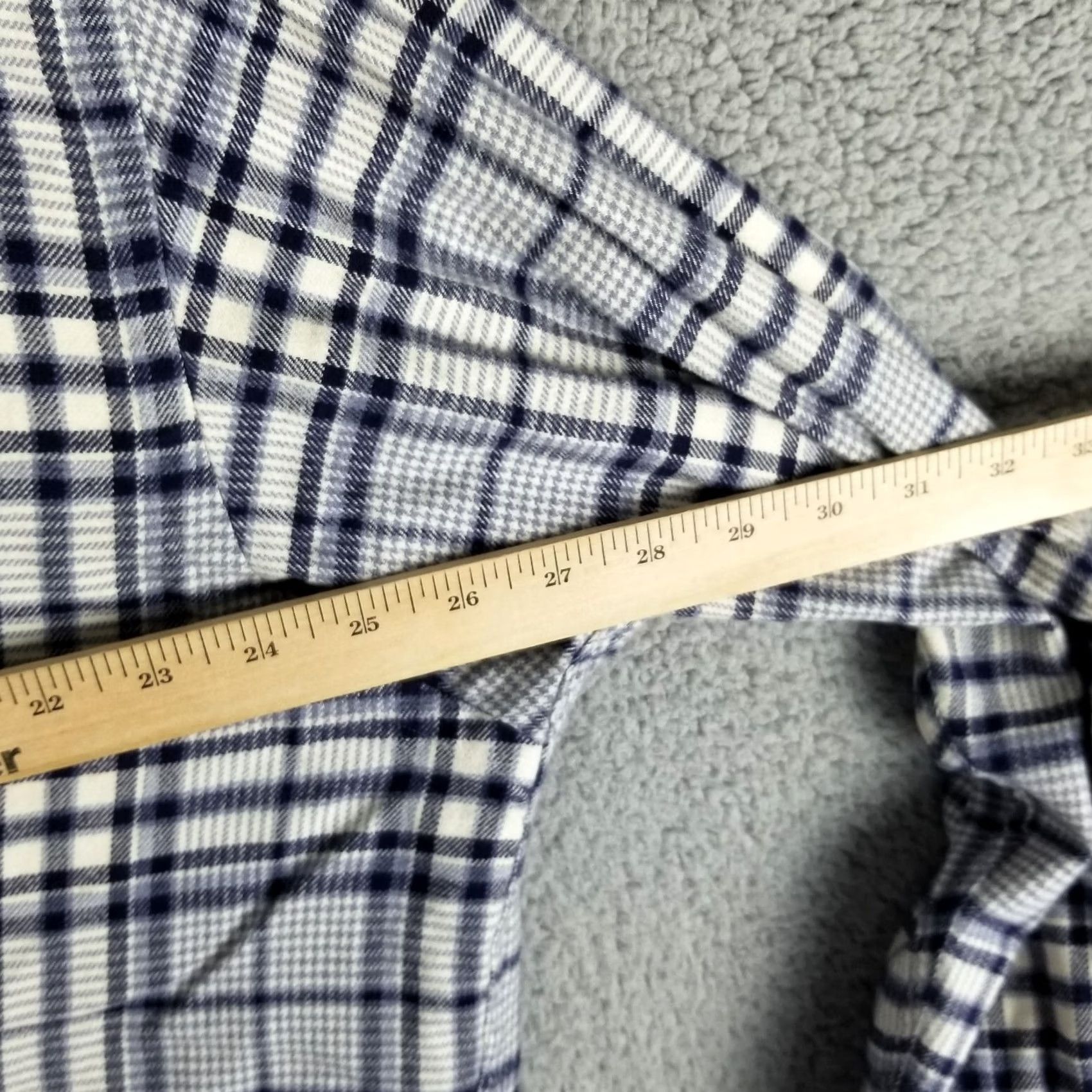 Polo Ralph Lauren Polo Ralph Lauren Polo Shirt Mens XL Plaid Blue Purple Button-Down Collar Logo Casual Size US XL / EU 56 / 4 - 4 Thumbnail