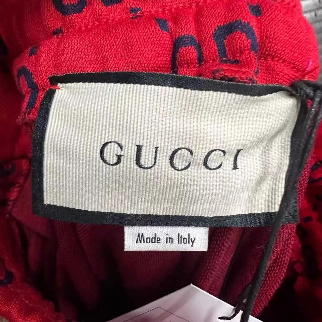 Gucci Gucci Red All Over Print Mini Skirt Women's S Size 26" / US 2 / IT 38 - 2 Thumbnail
