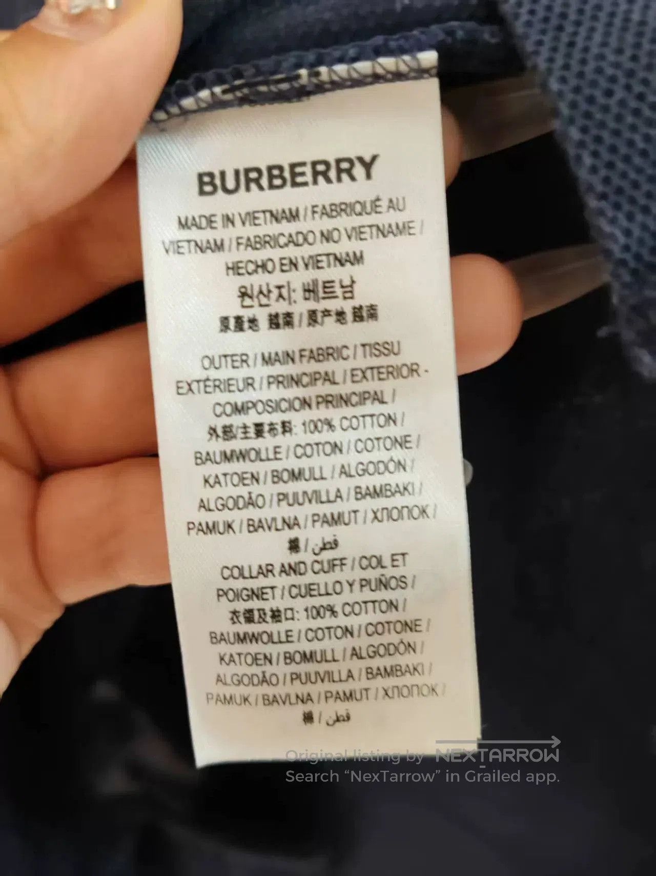 Burberry Burberry TB Short Sleeve Shirt. Size US M / EU 48-50 / 2 - 4 Thumbnail