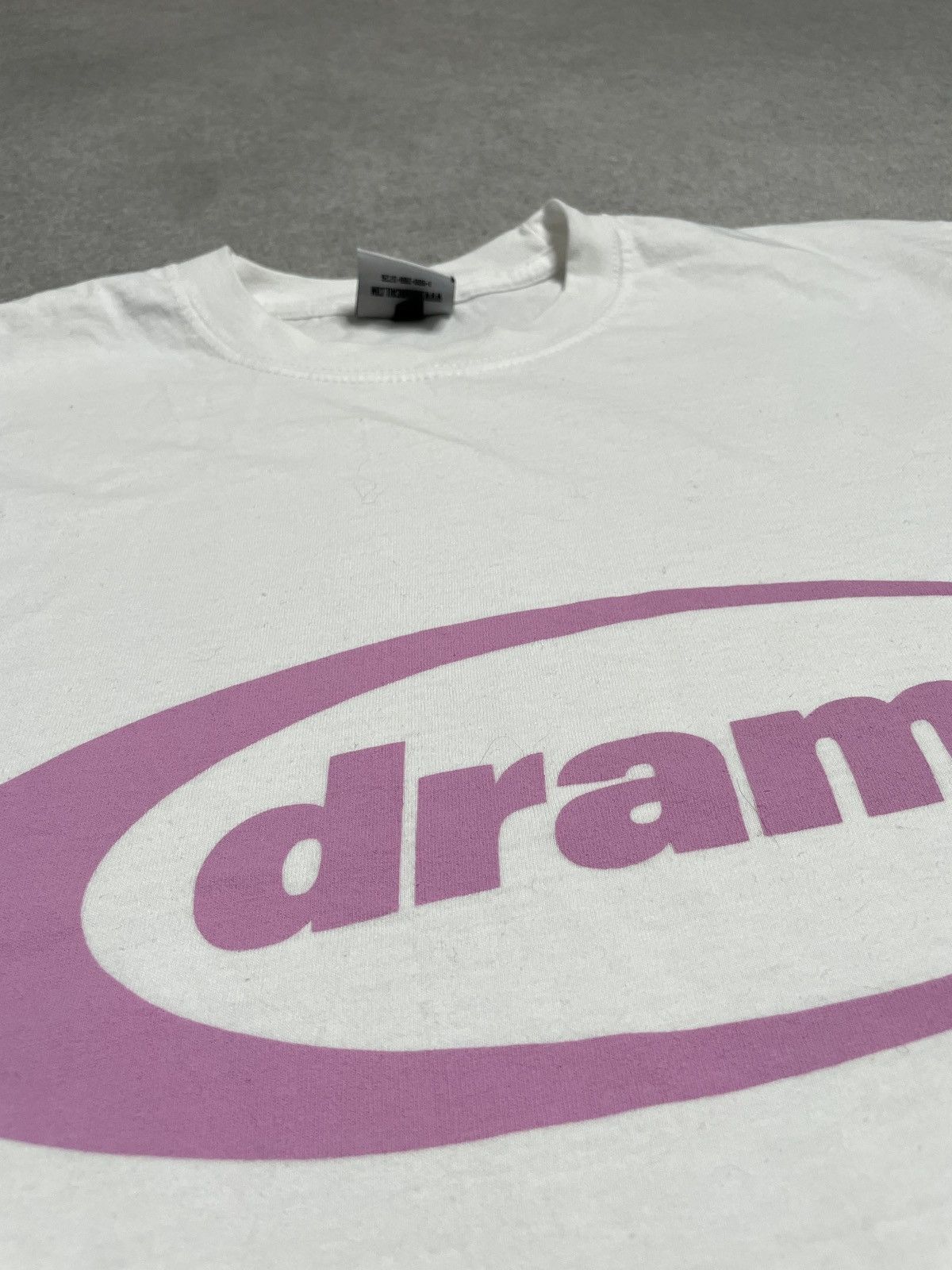 Vintage Vintage White T-Shirt Tee Logo Print Drama Call Streetwear Size US S / EU 44-46 / 1 - 3 Thumbnail