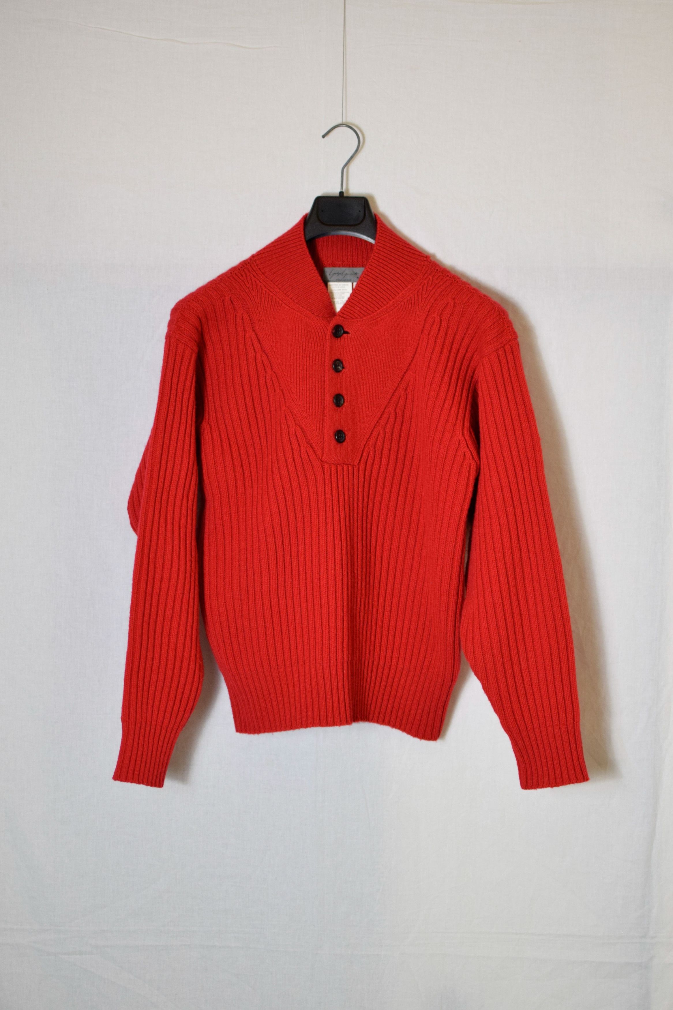 Yohji Yamamoto YYPH Archive Red Knit Size US L / EU 52-54 / 3 - 2 Thumbnail
