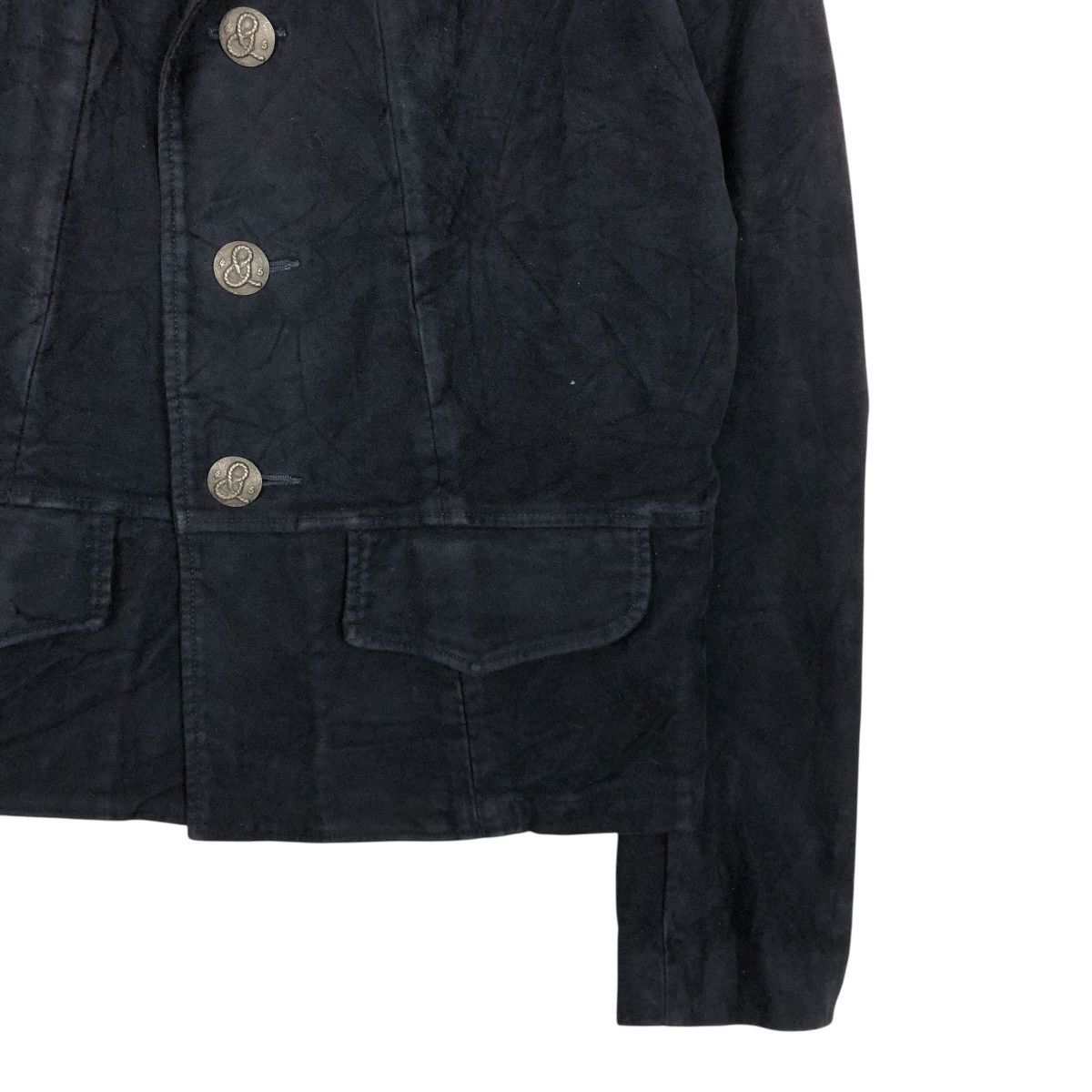 45rpm 🔥VINTAGE CROPPED BIKER CHORE JACKET 45RPM Size US M / EU 48-50 / 2 - 7 Thumbnail