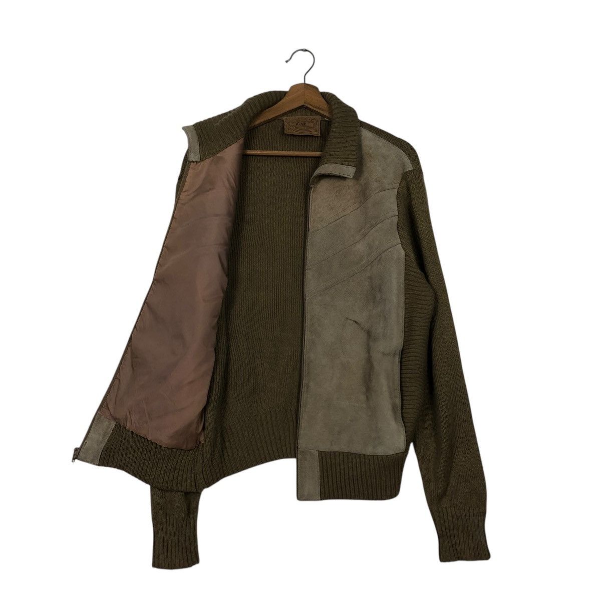 Japanese Brand 🔥VINTAGE LEATHER JACKET BIKER LANDMARK ISSEY MIYAKE Size US L / EU 52-54 / 3 - 13 Thumbnail