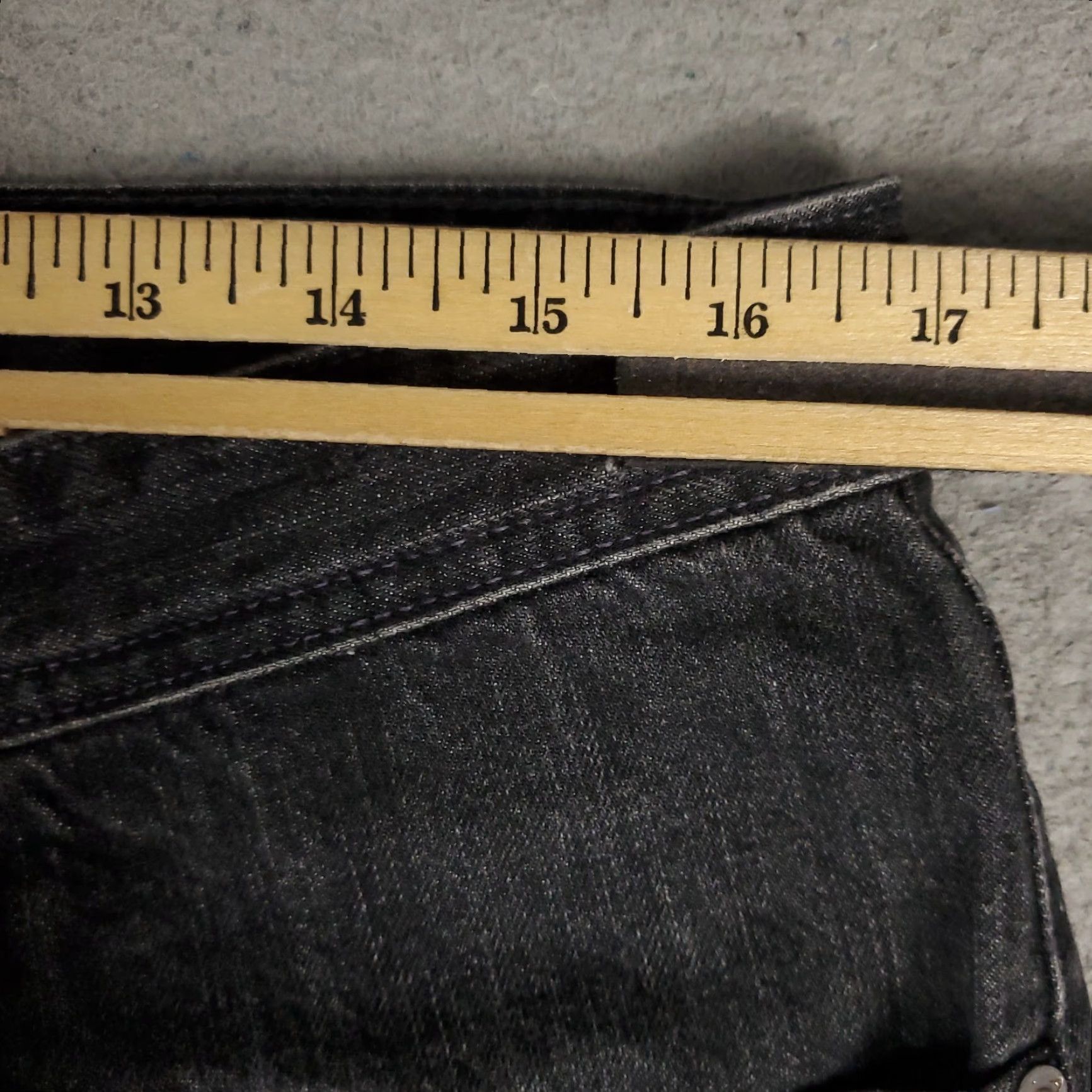 Vintage AG Adriano Goldschmied Jeans Mens 34x28 Gray Protege Straight Pants Size US 34 / EU 50 - 3 Thumbnail