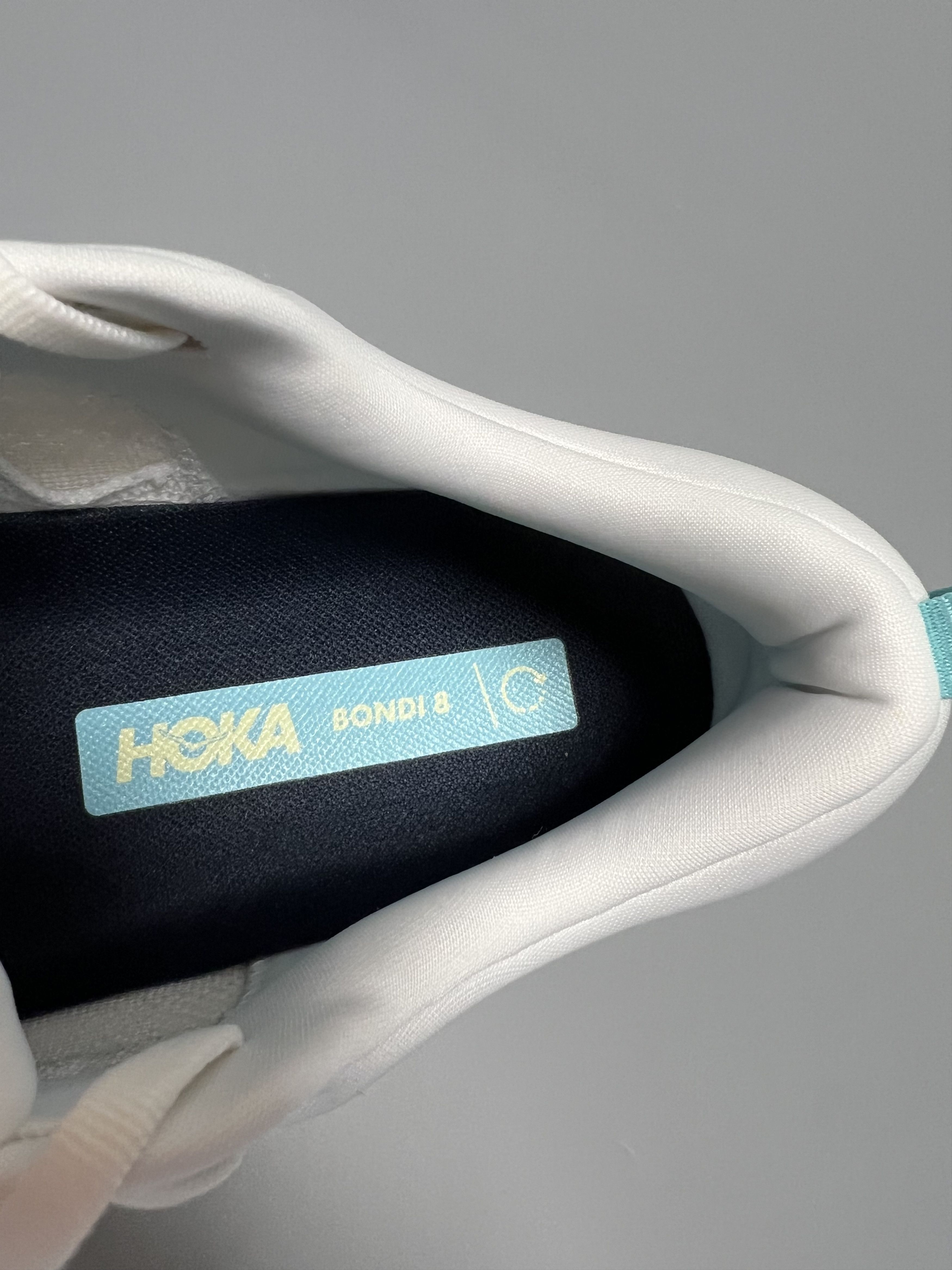 Hoka 10.5D Hoka One One Bondi 8 Men's Running Shoes Gym Walking Size US 10.5 / EU 43-44 - 17 Thumbnail