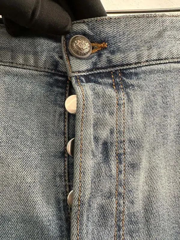 Balmain Balmain Men's Casual Denim Pants in Blue . Size US 34 / EU 50 - 3 Thumbnail